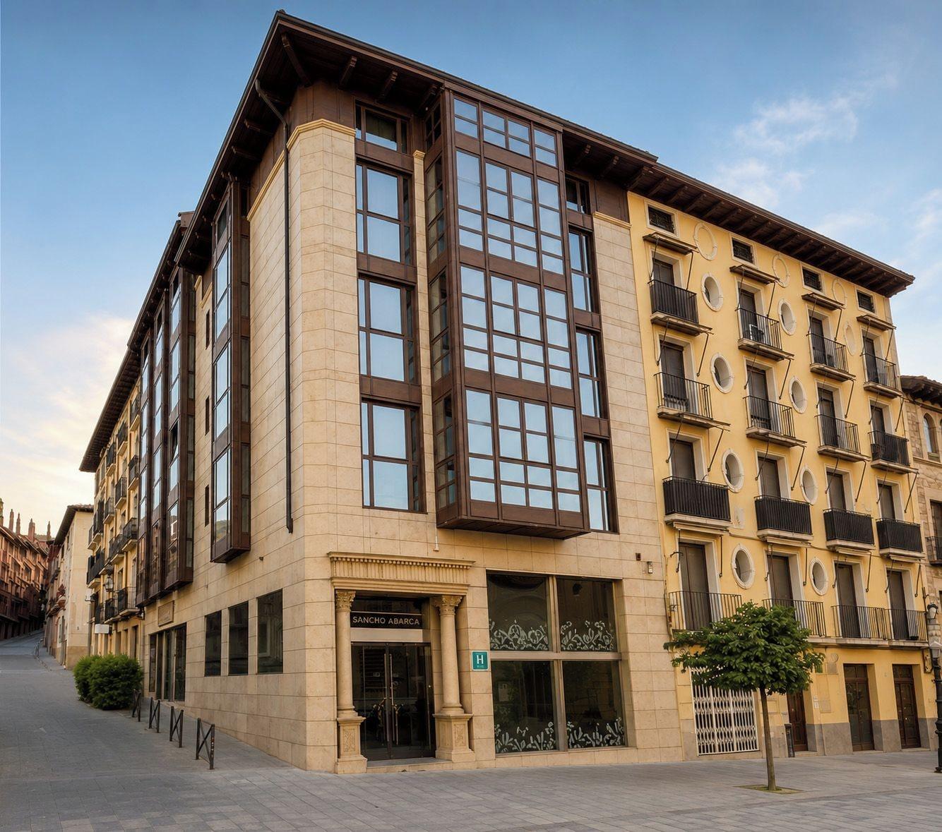 Vista Exterior Hotel Sancho Abarca Petit SPA