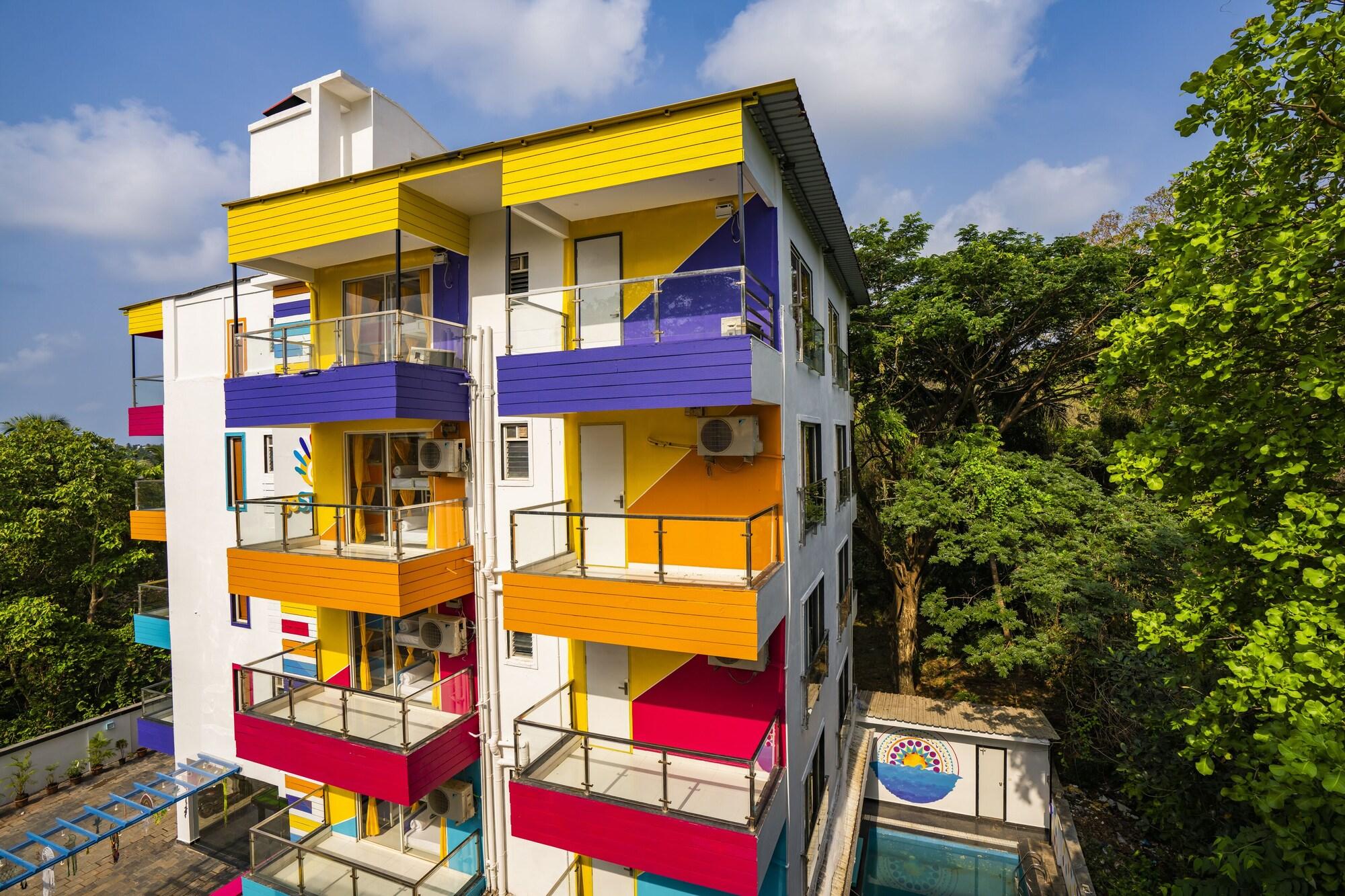 Vista Exterior goSTOPS Goa Baga - Hostel