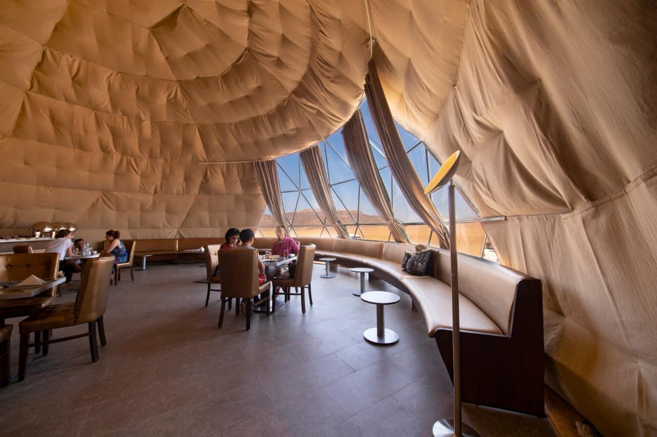 Vista Lobby Bubble Luxotel Wadi Rum