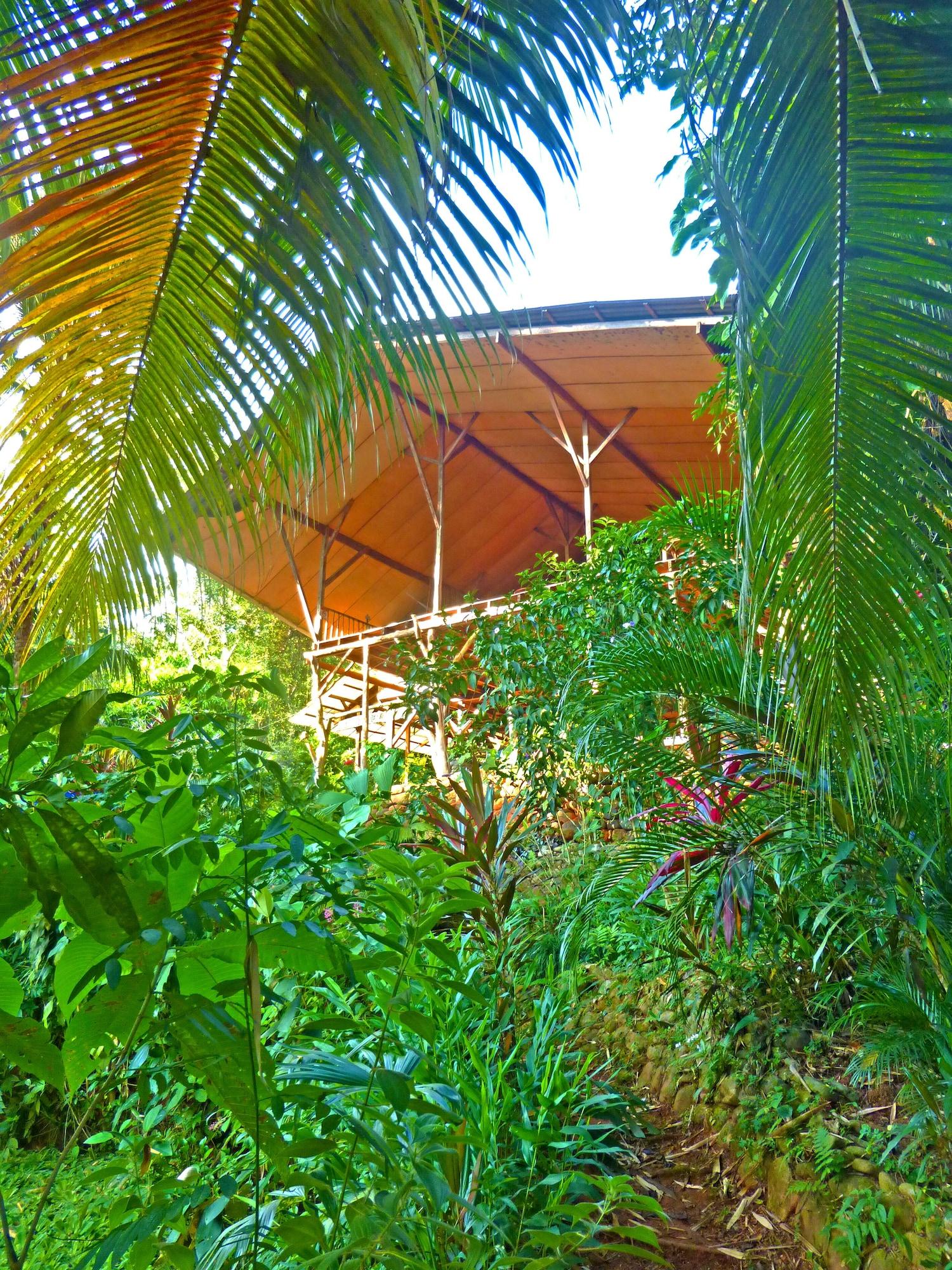 Vista Exterior Hostel Cascada Verde
