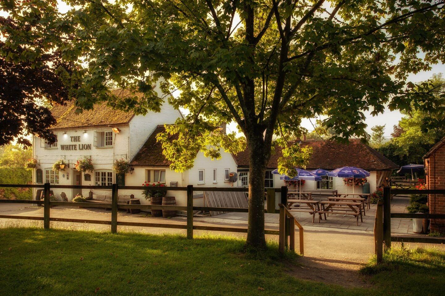 Vista Exterior The White Lion