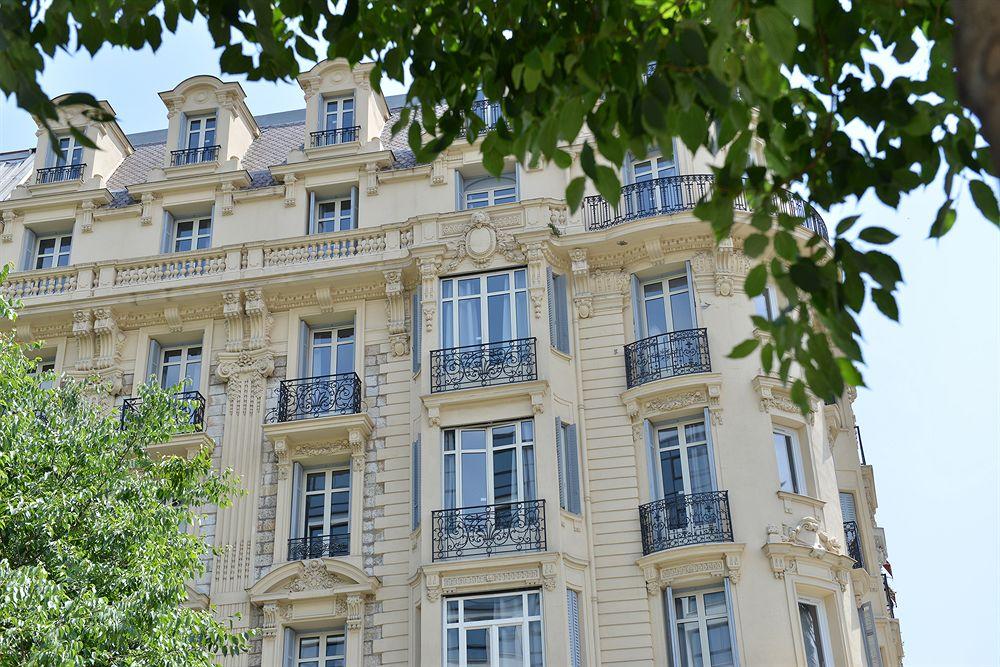 Vista da fachada Hôtel La Villa Nice Victor Hugo