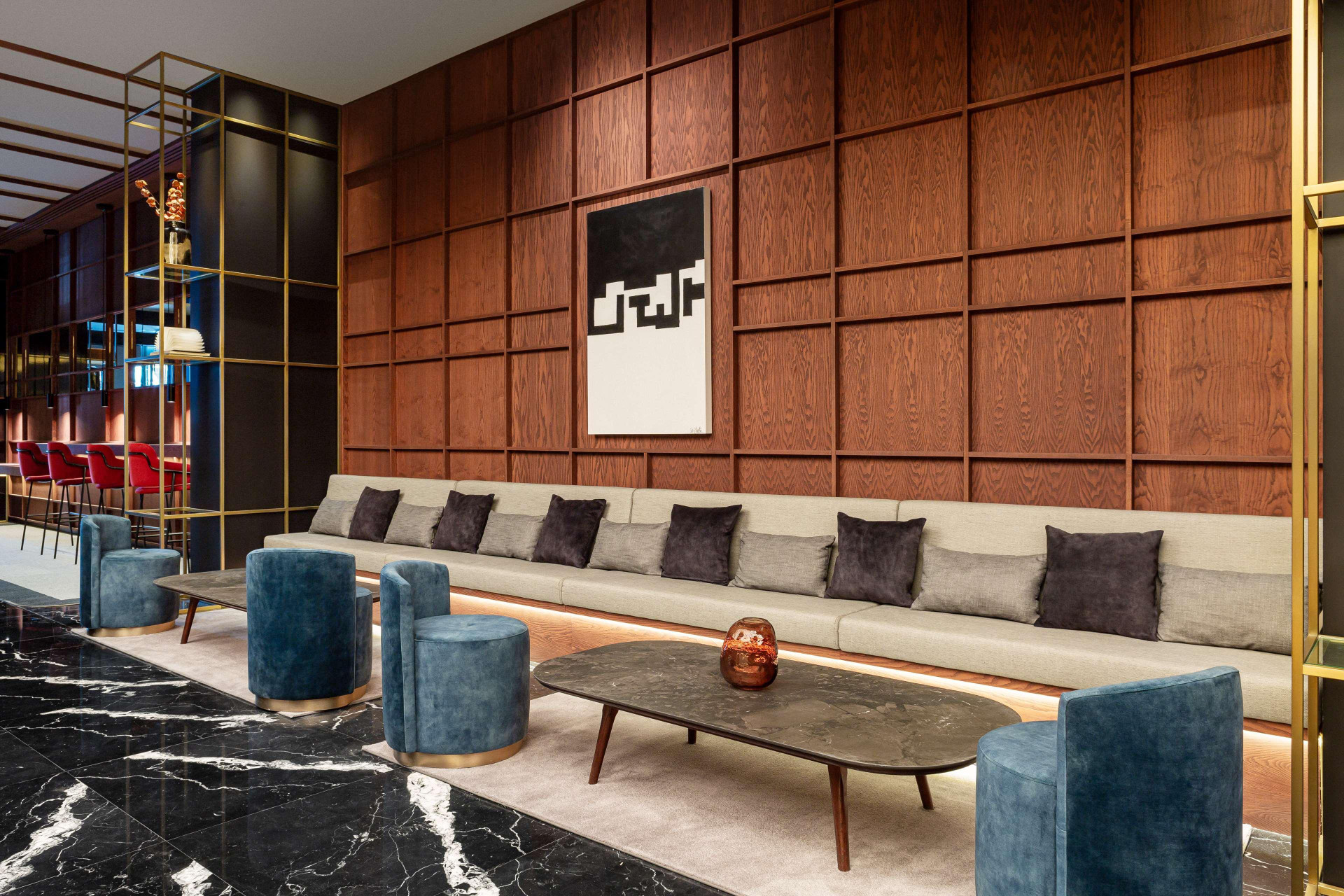 Vista Lobby Radisson Collection Bilbao