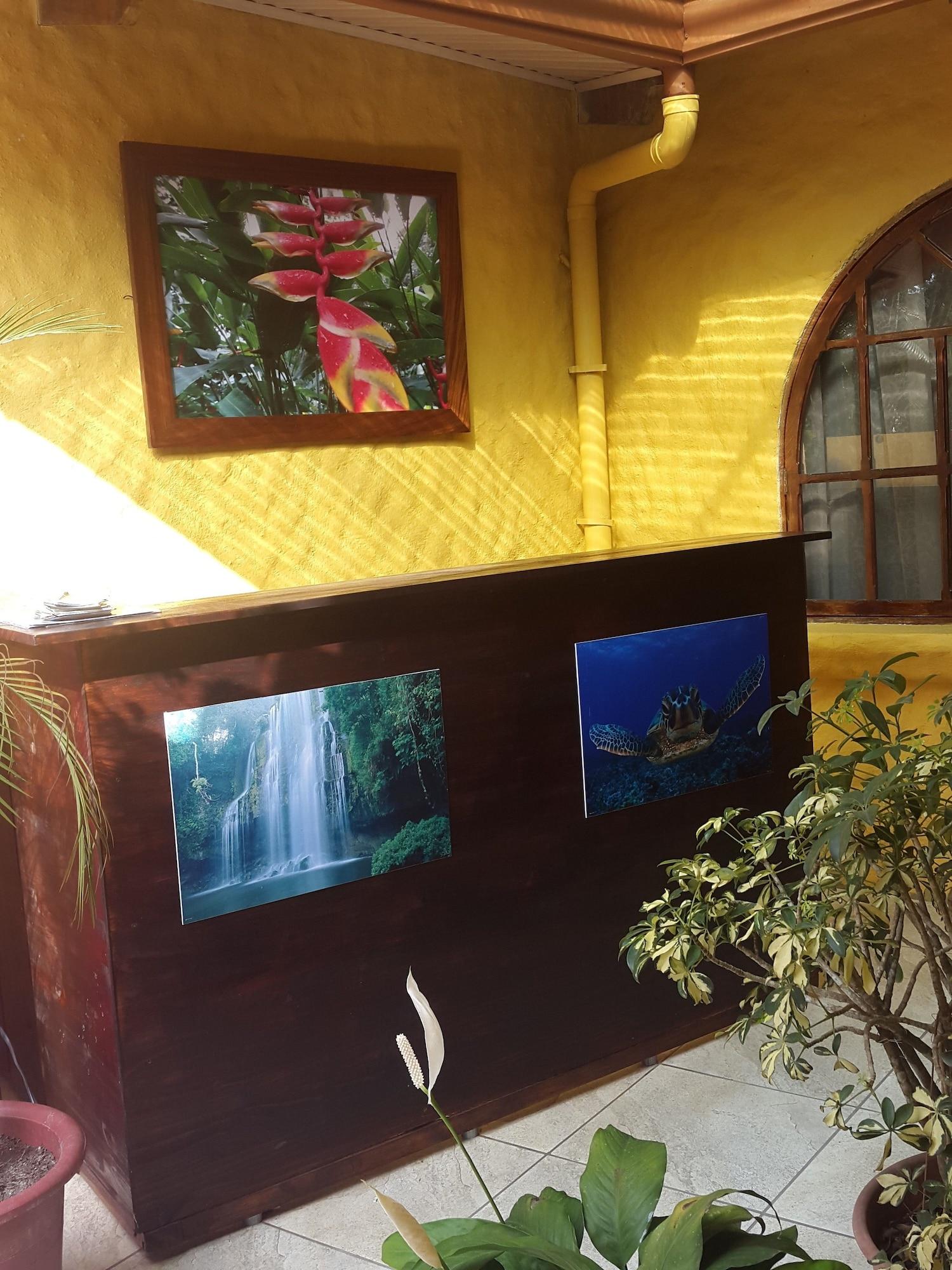 Vista Lobby Hotel Colibri Costa Rica