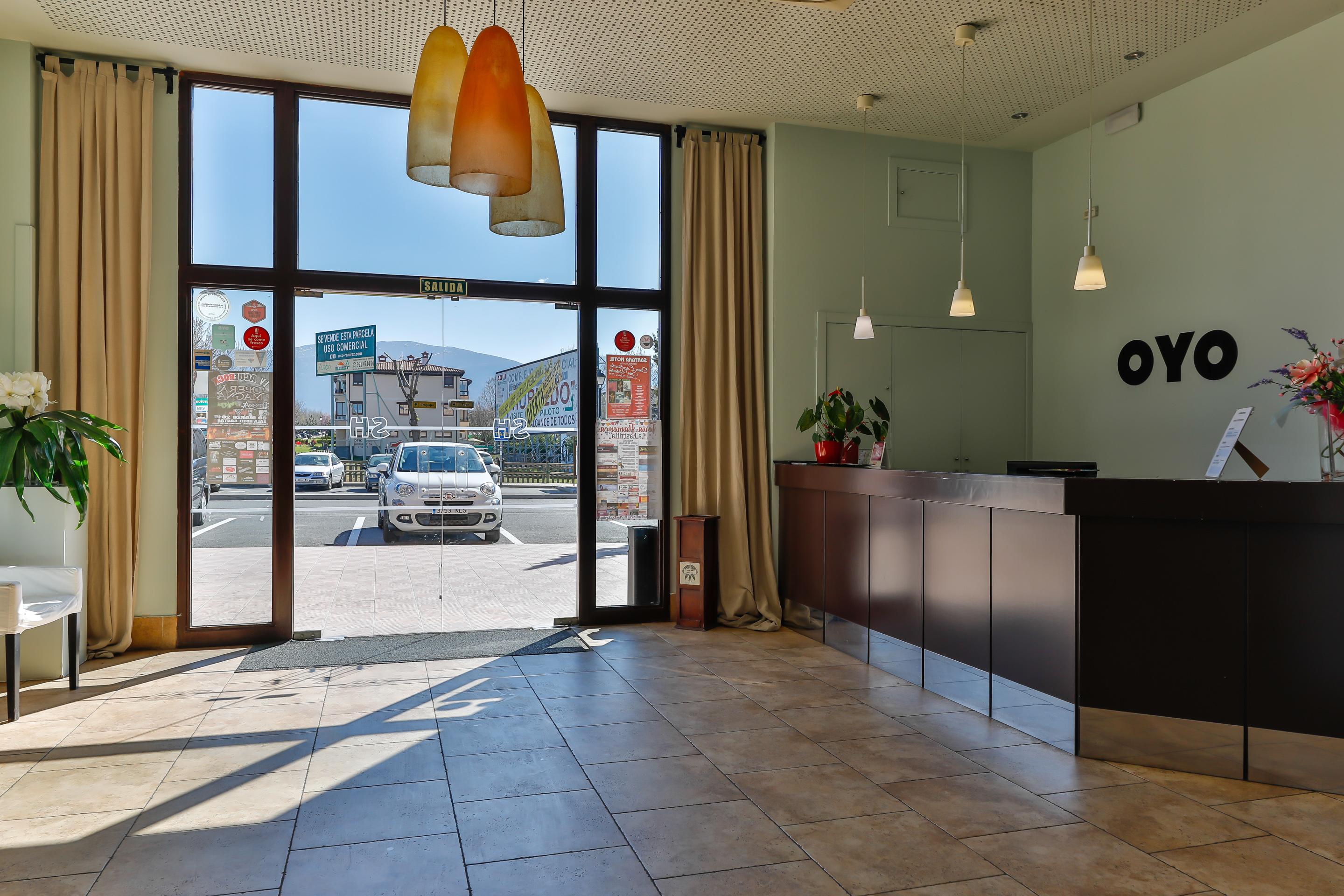 Vista Lobby Santana Hotel Restaurante