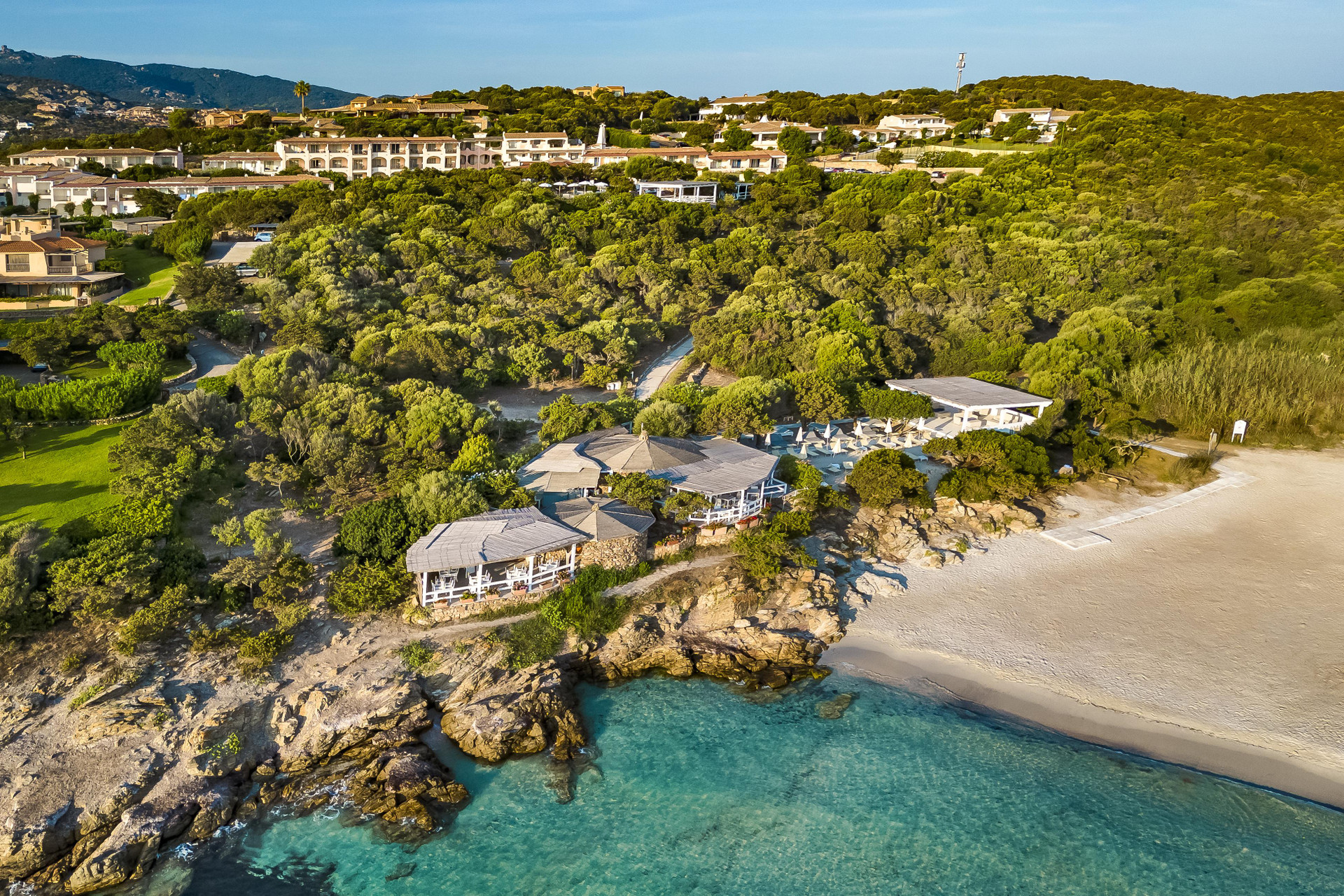 Restaurant Grand Hotel in Porto Cervo