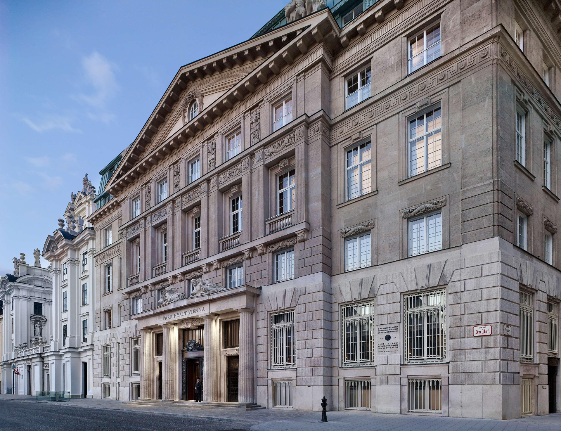 Vista Exterior Park Hyatt Vienna
