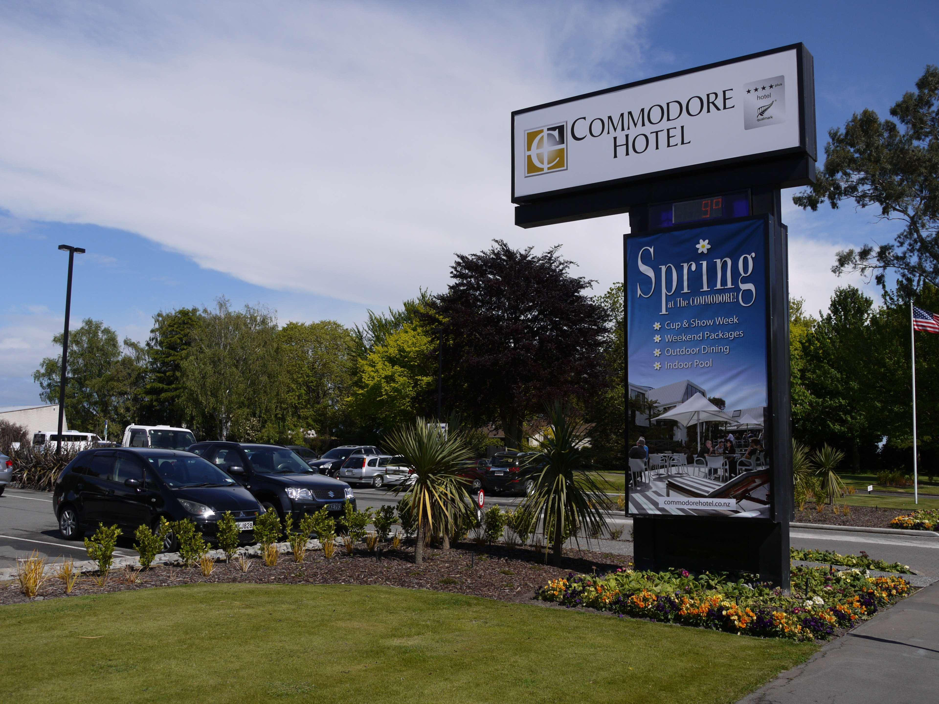 Vista Exterior Commodore Airport Hotel