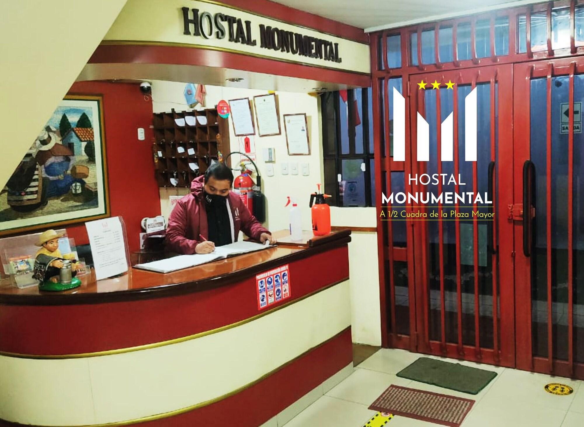 Vista Lobby Hostal Monumental