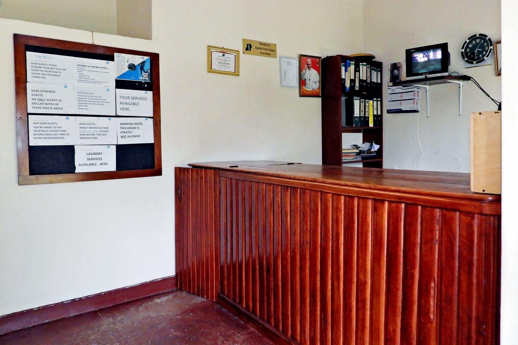 Vista Lobby Skyway Hotel Entebbe