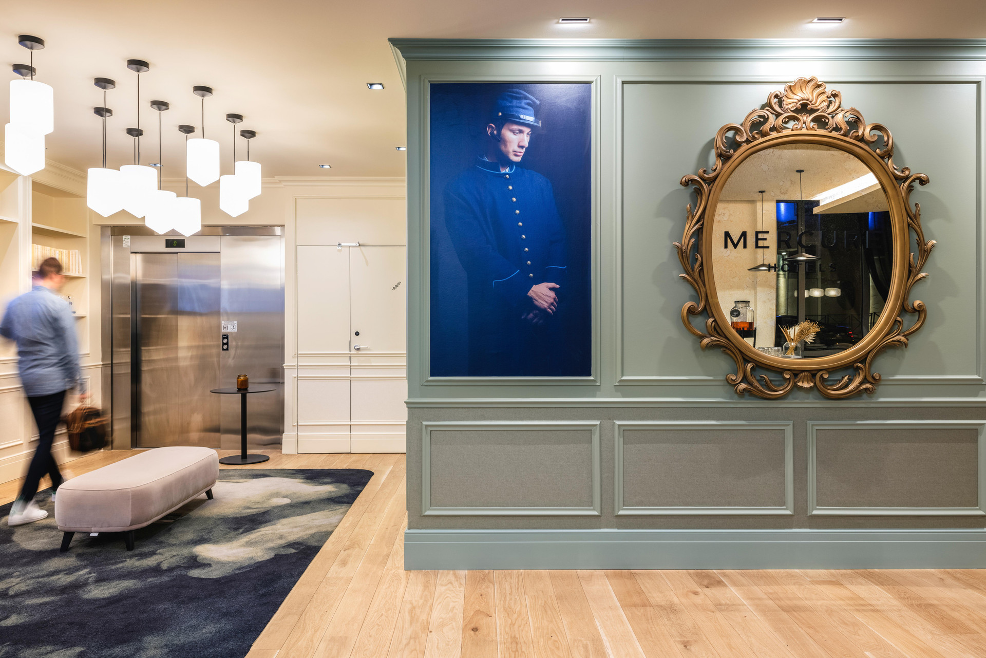 Vista Lobby Mercure Bordeaux Centre Gare Atlantic