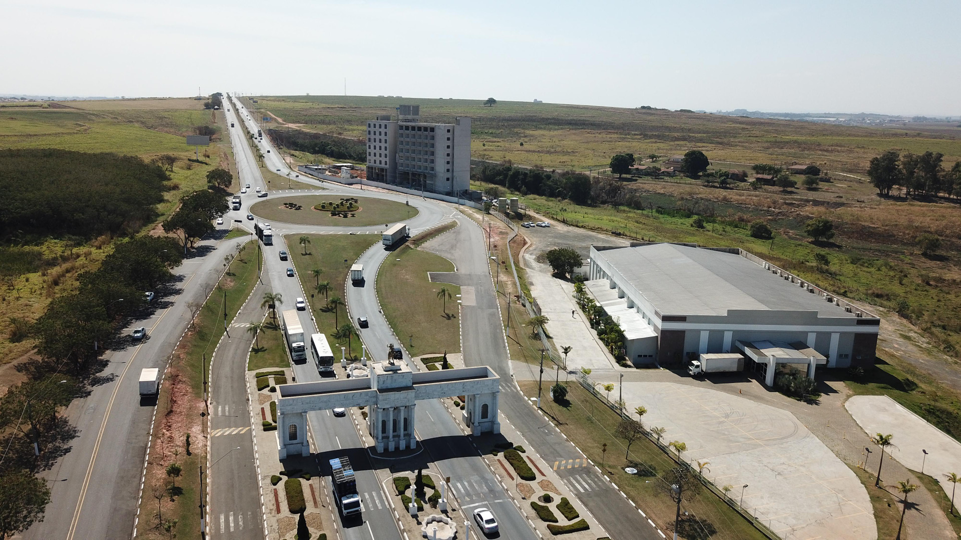 Vista Exterior Sleep Inn Paulinia