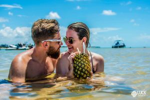 Activity - Areia Vermelha Island with transfer and boat