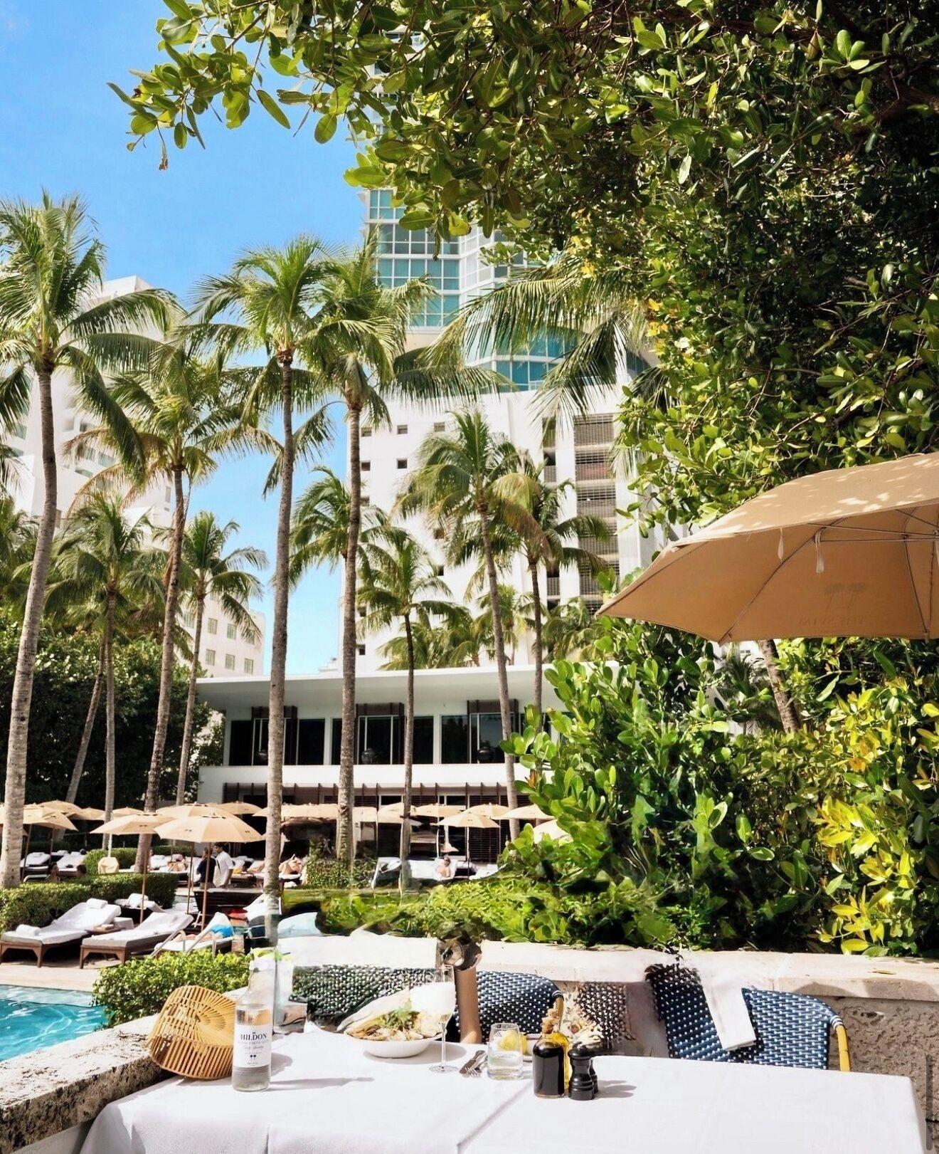 Restaurant The Setai Residence Miami Beach