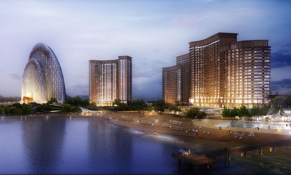 Vista Exterior Mangrove Tree Resort World Qingdao