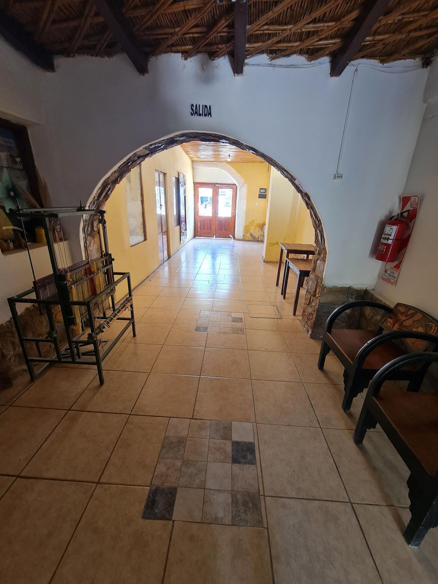 Vista Lobby Andino Hostel