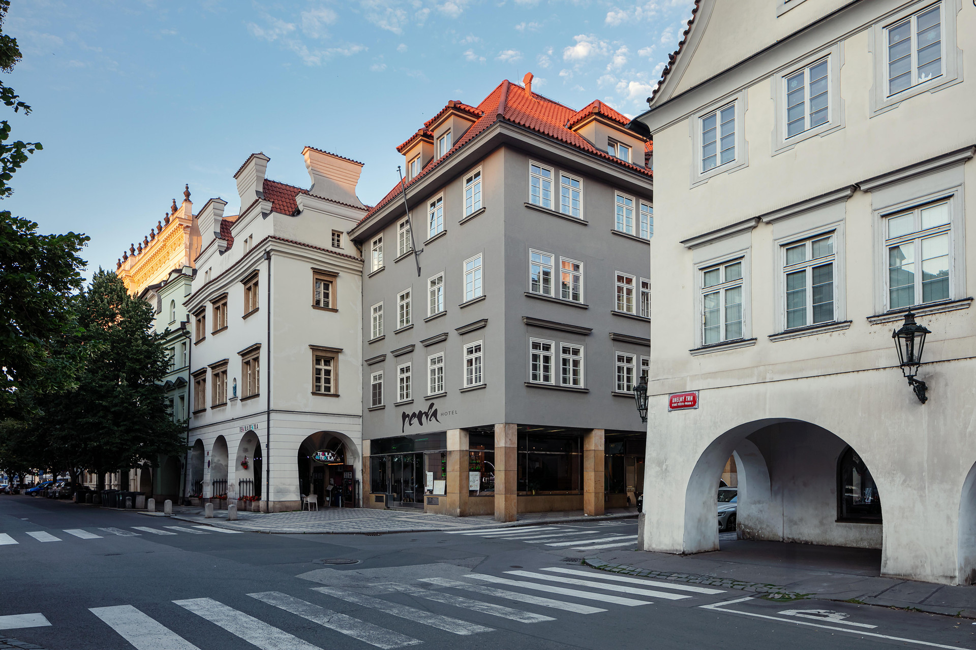 Vista Exterior Perla Hotel Prague