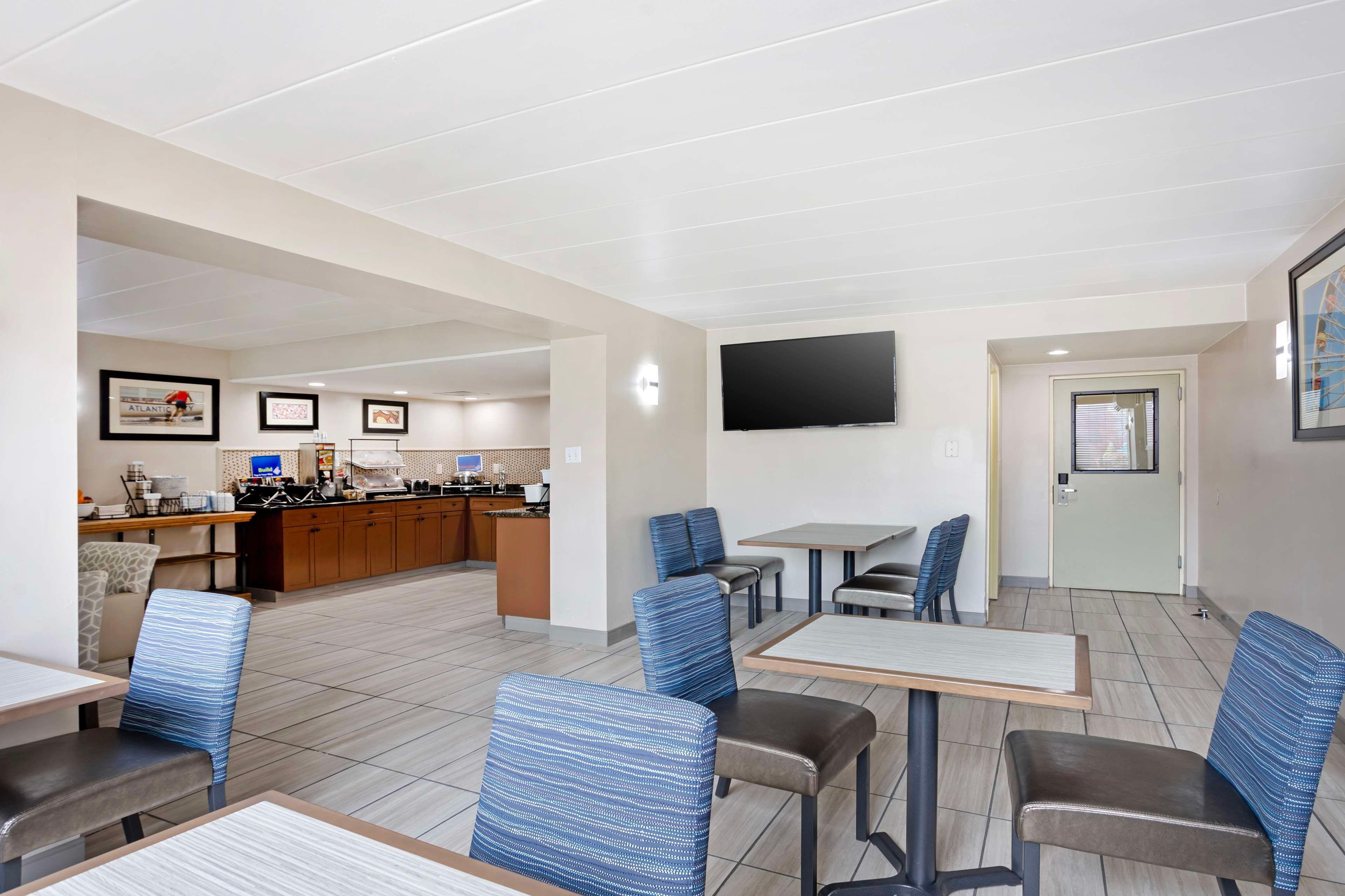 Restaurant Best Western Atlantic City Beach Block