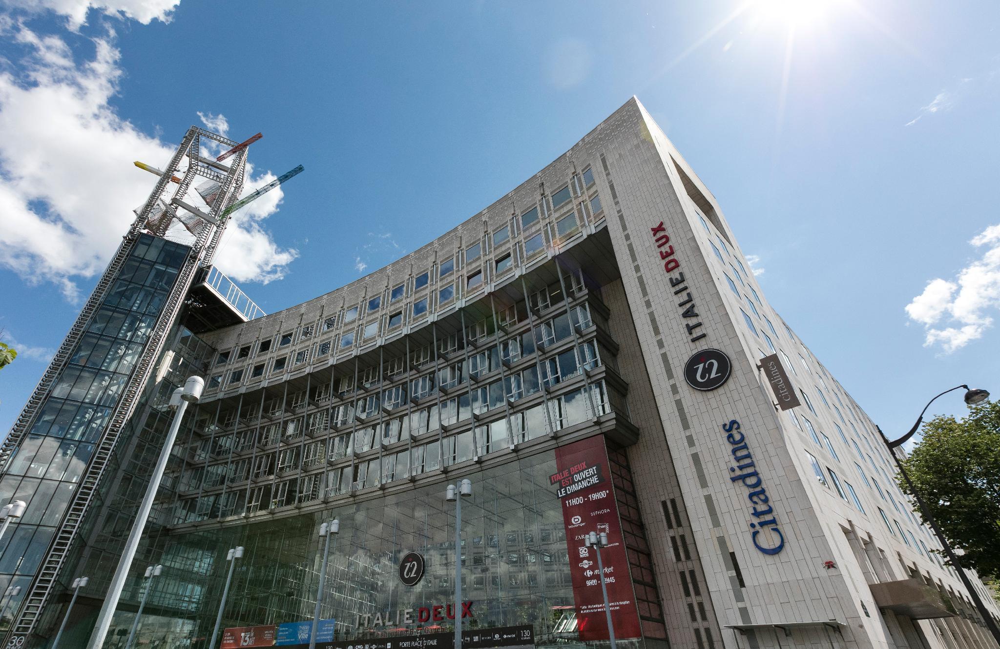 Vista Exterior Citadines Place d’Italie Paris