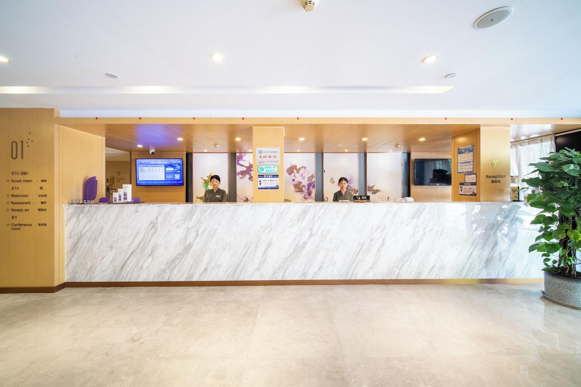 Vista Lobby Lavande Hotel Huanghuagang Metro