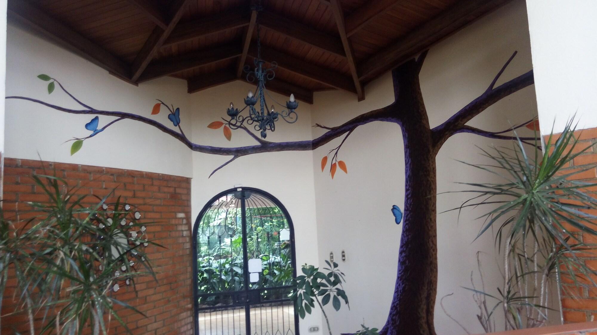 Vista Lobby La Villa B&B