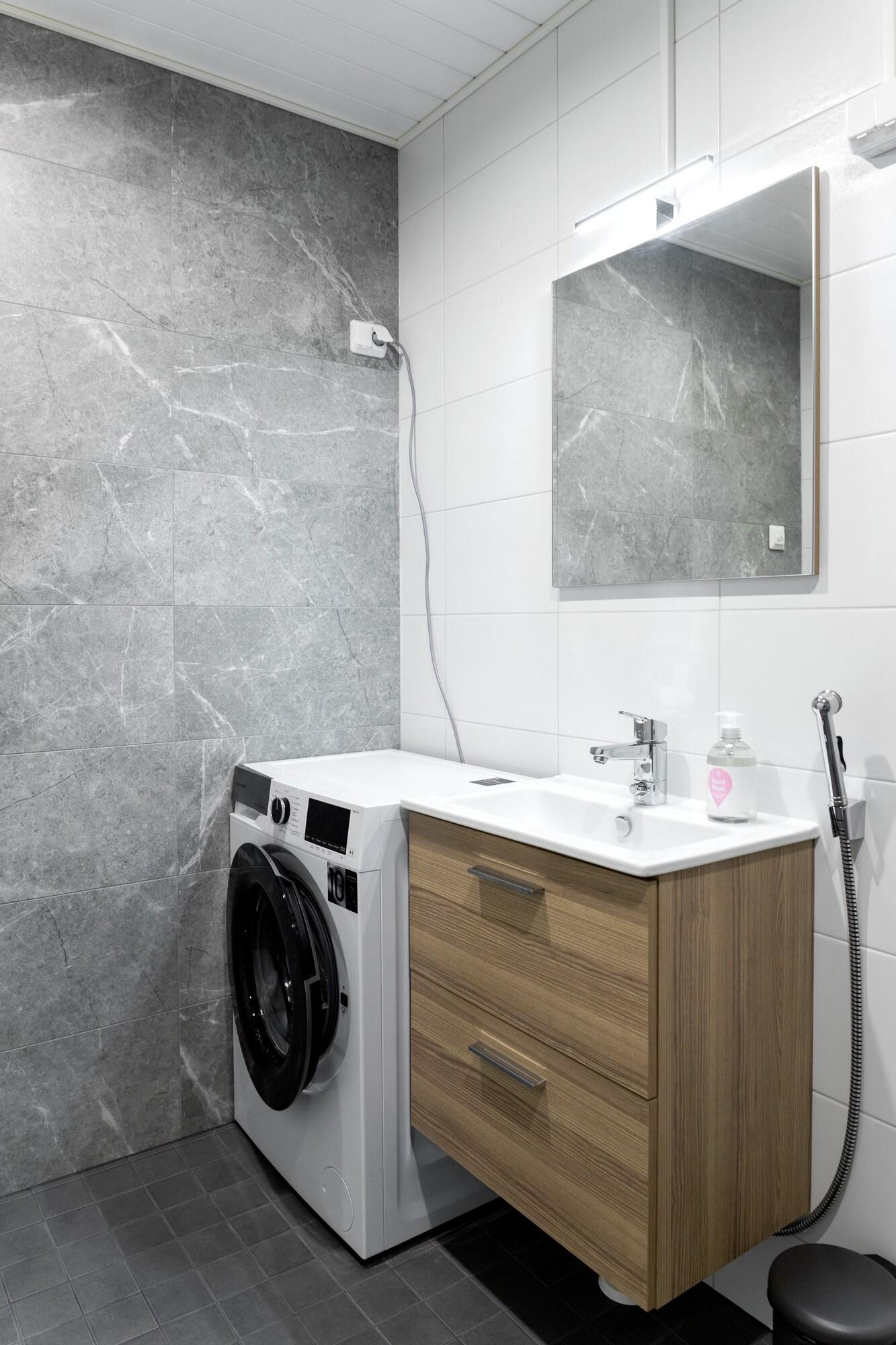 Equipamiento de Habitación Forenom Serviced Apts Pori Antinkatu