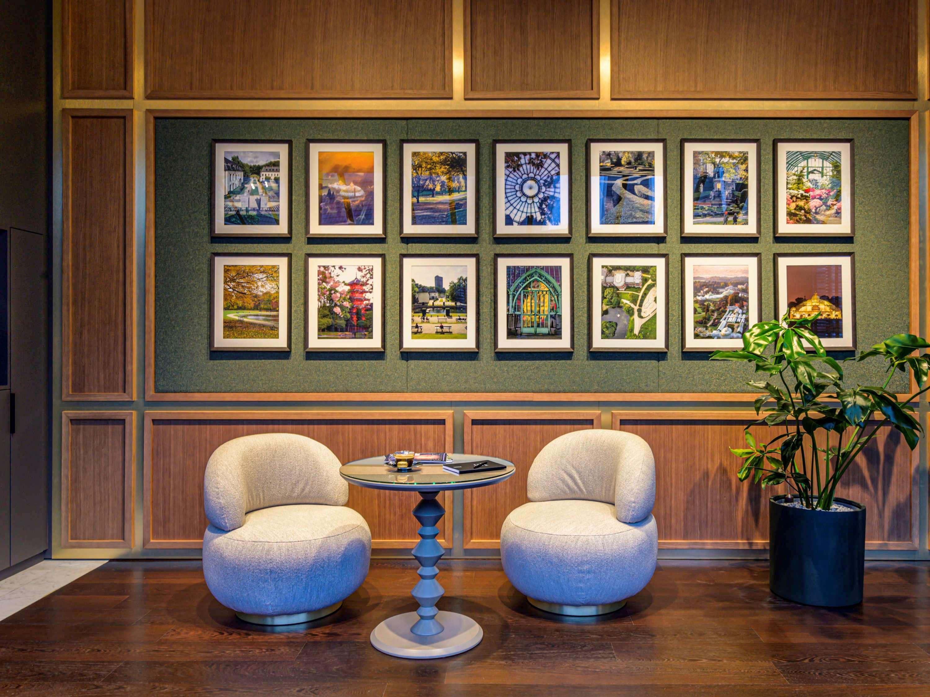Vista Lobby Le Louise Hotel Brussels - MGallery