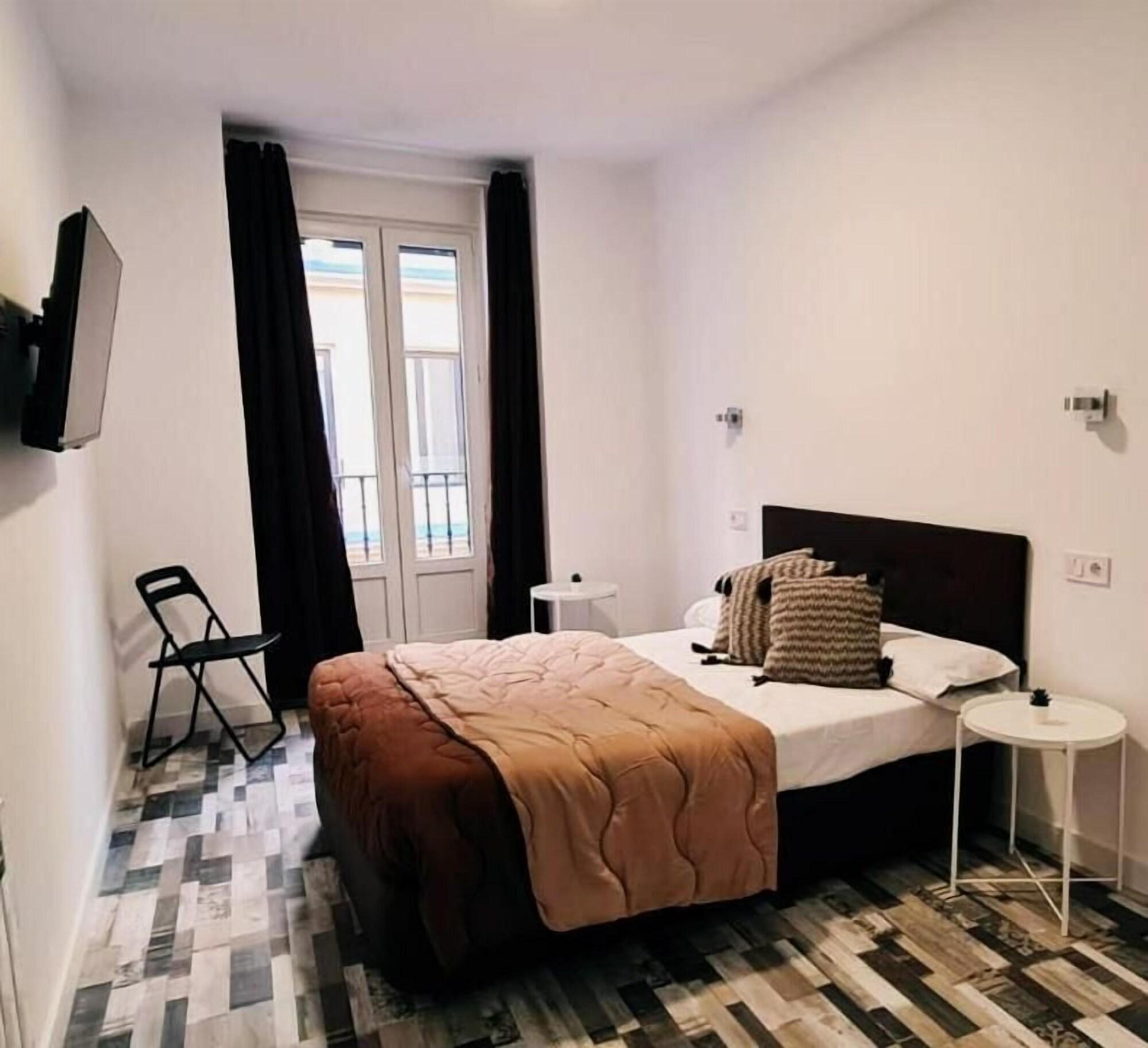 Habitación Hostal Andrea Gran Via
