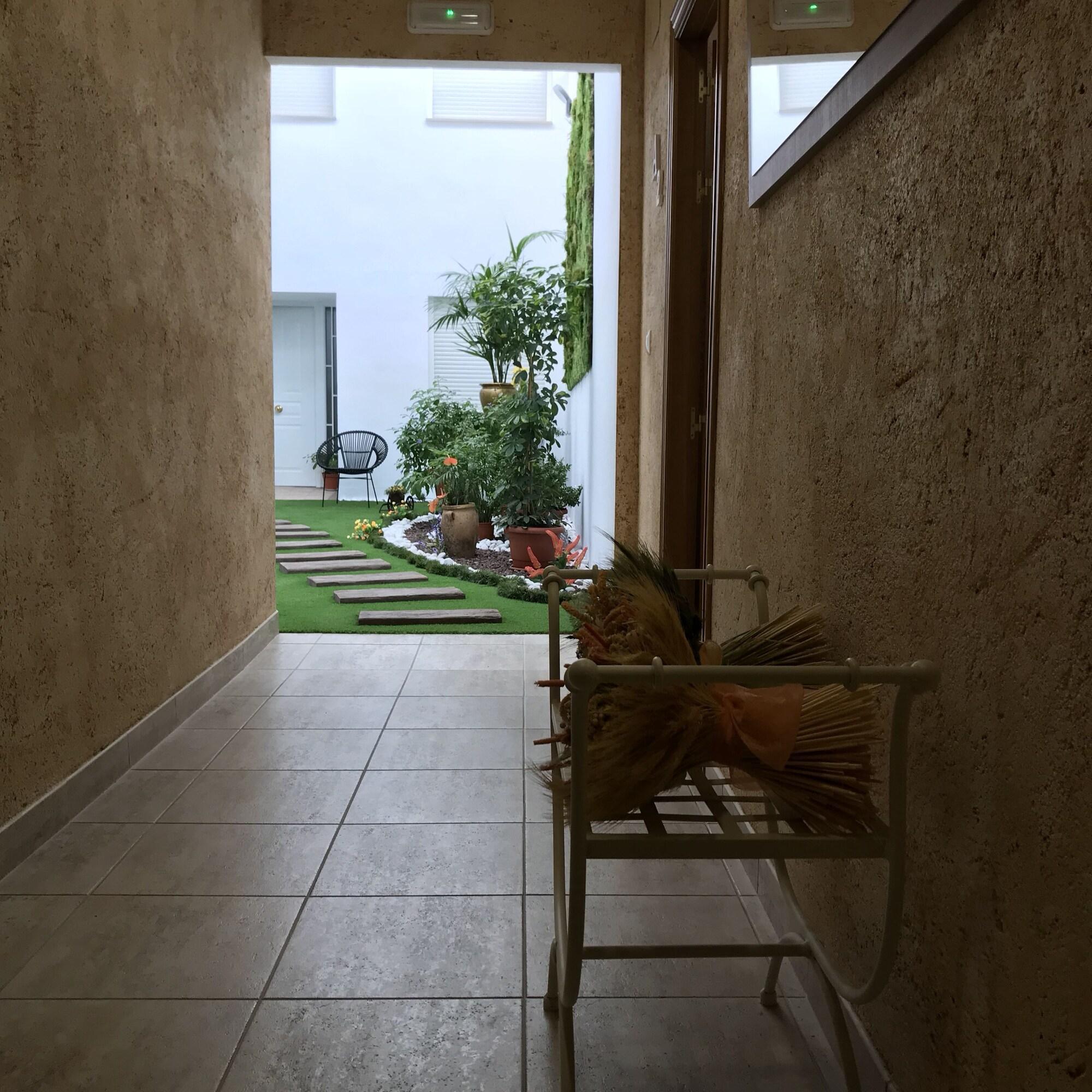 Vista Lobby Hostal Rural Los Girasoles de iniesta