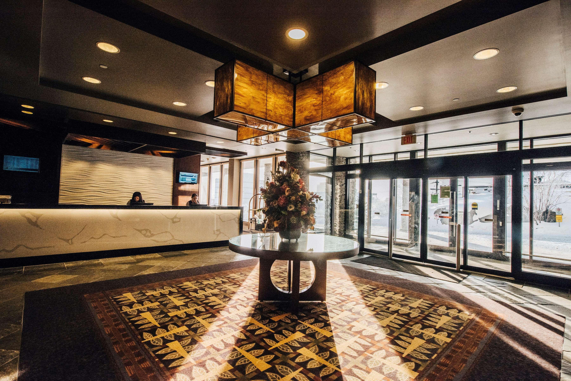 Vista Lobby The Explorer Hotel Yellowknife