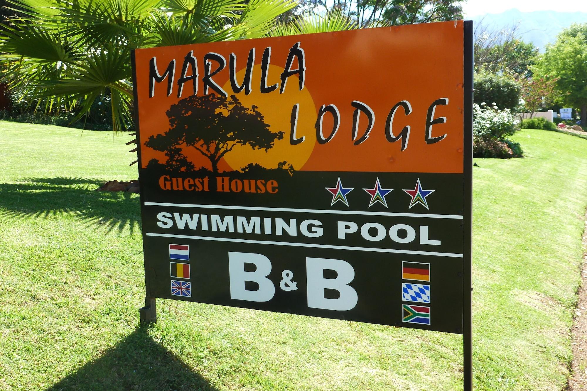 Vista Exterior Marula Lodge Guesthouse