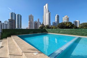 Renta temporal - w Scenic 1BR w Panoramic City View in Calle 50