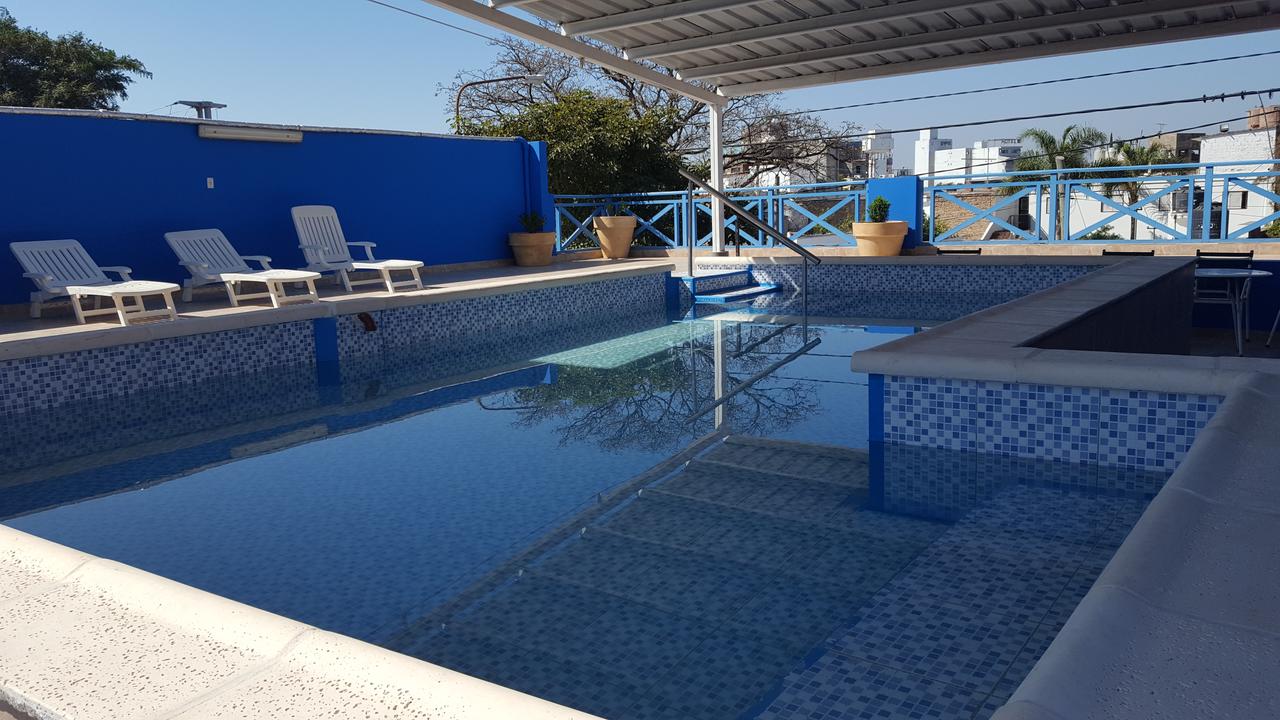 Vista Piscina Mon Petit Hotel Termas