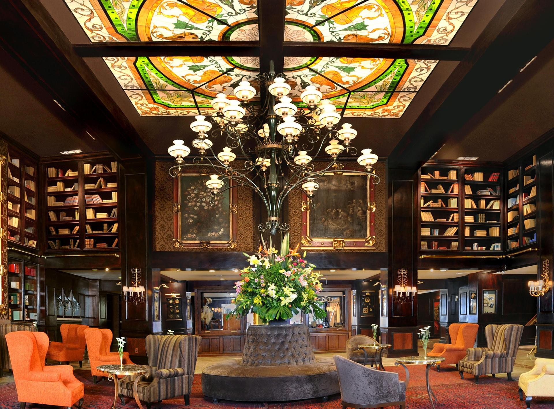 Vista Lobby Hotel Geneve Ciudad de México