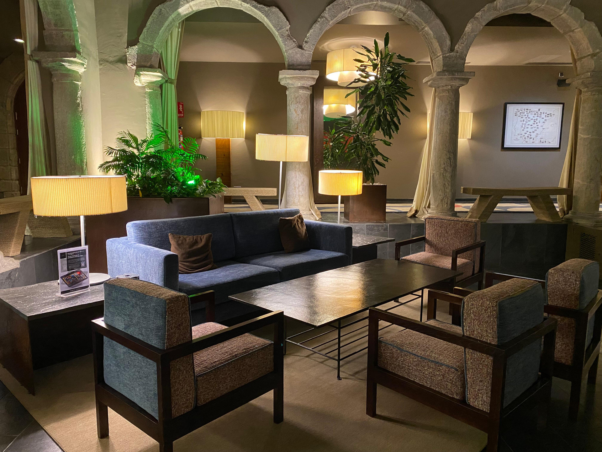 Vista Lobby Parador de la Seu d'Urgell