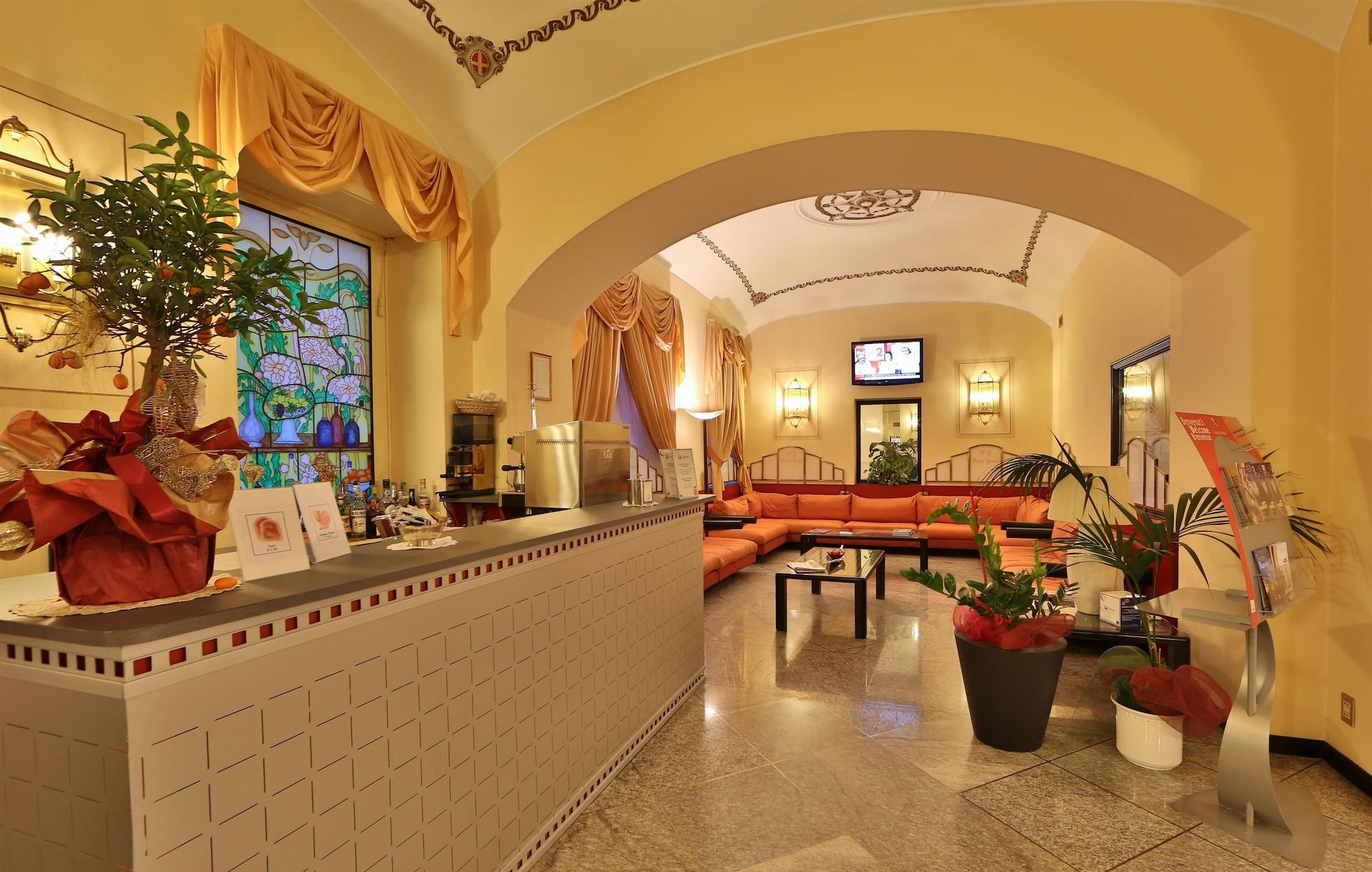 Vista Lobby Best Western Hotel Genio