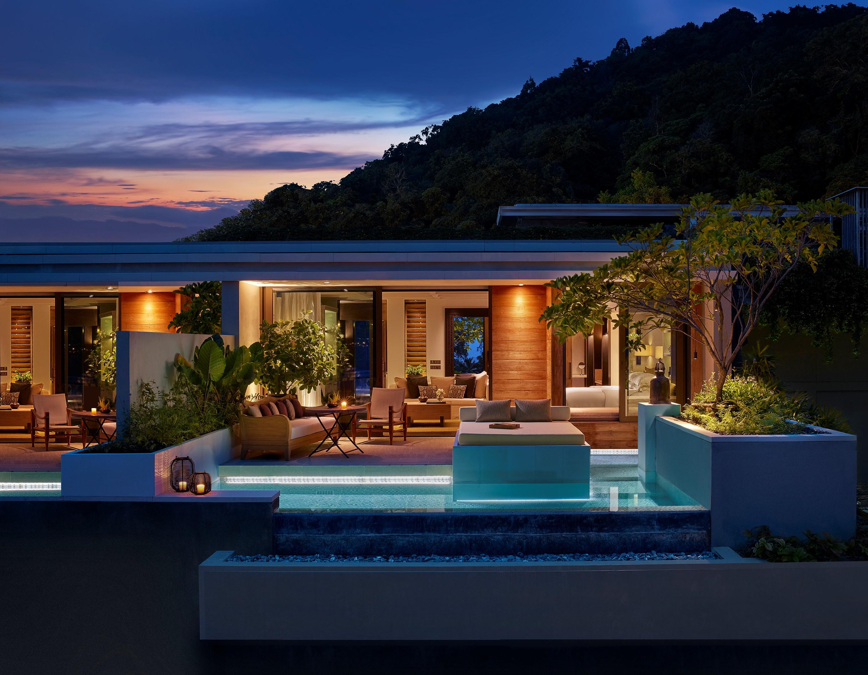 Vista Exterior Rosewood Phuket