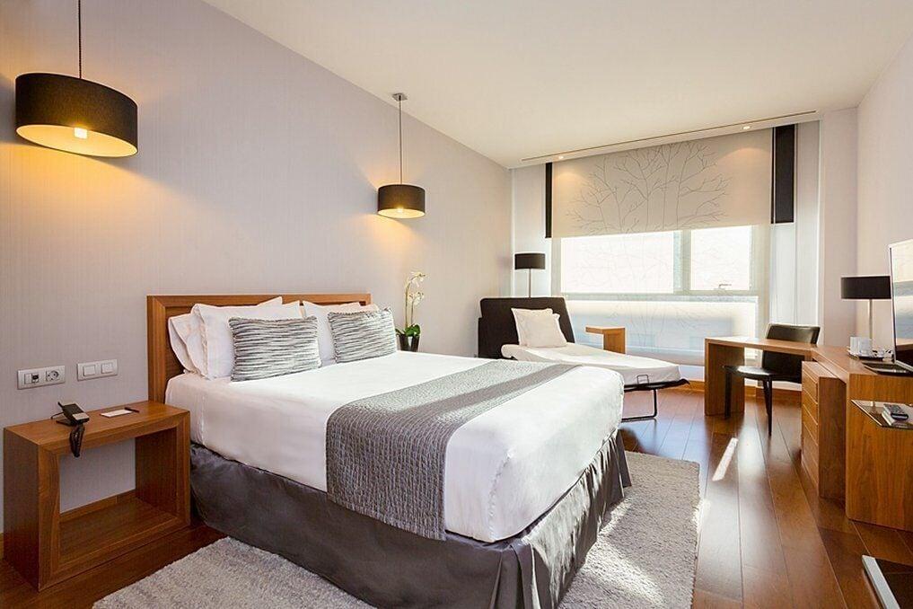 Habitación Eurostars Madrid Congress