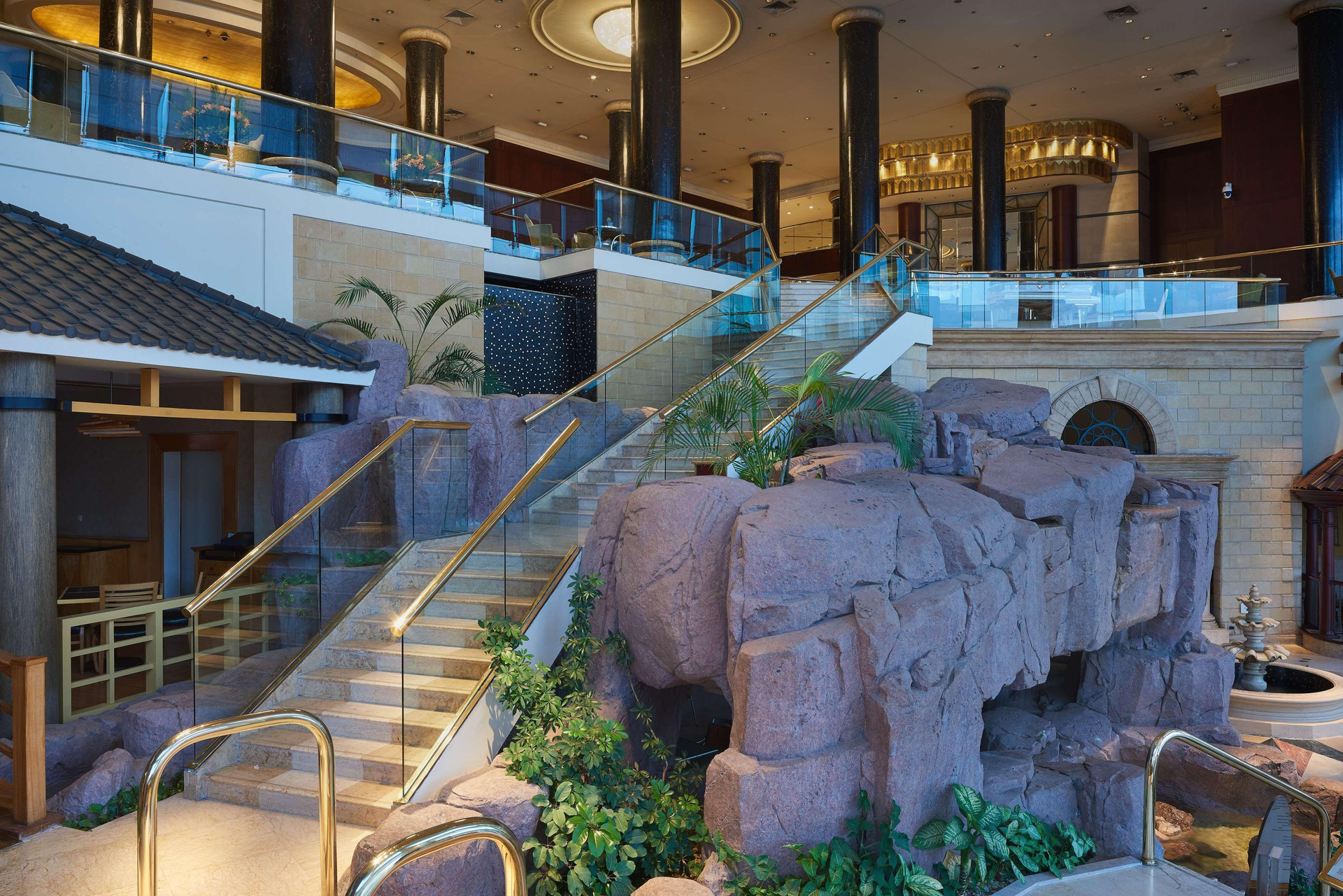 Vista Lobby Hilton Cairo Grand Nile