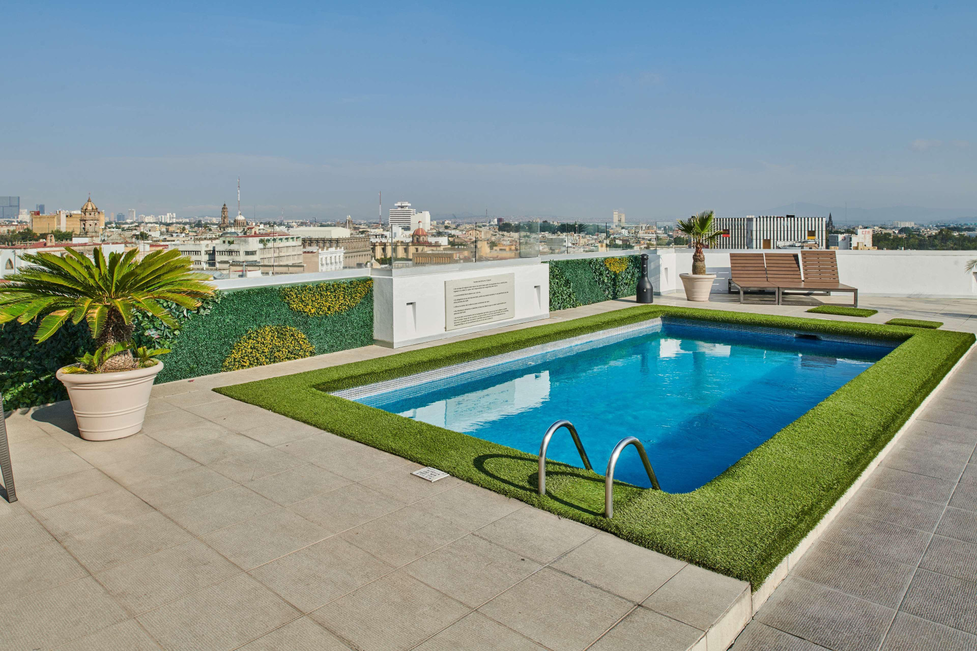 Vista Piscina Best Western Plus Gran Hotel Centro Historico