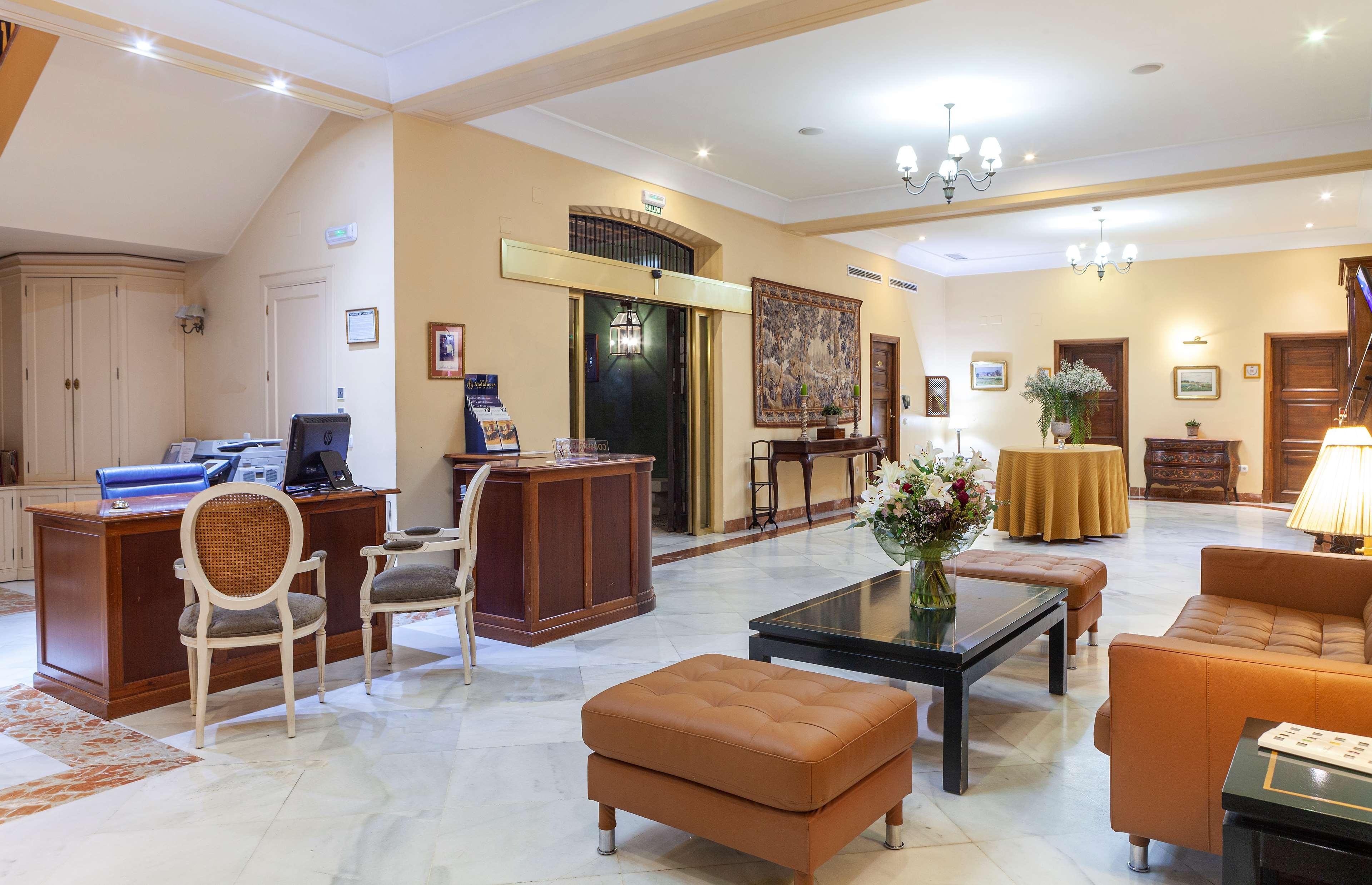 Vista Lobby Hotel Villa Jerez