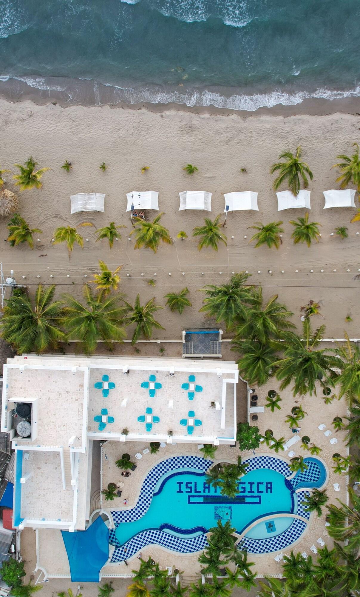 Vista Exterior Aparta Hotel Isla Magica
