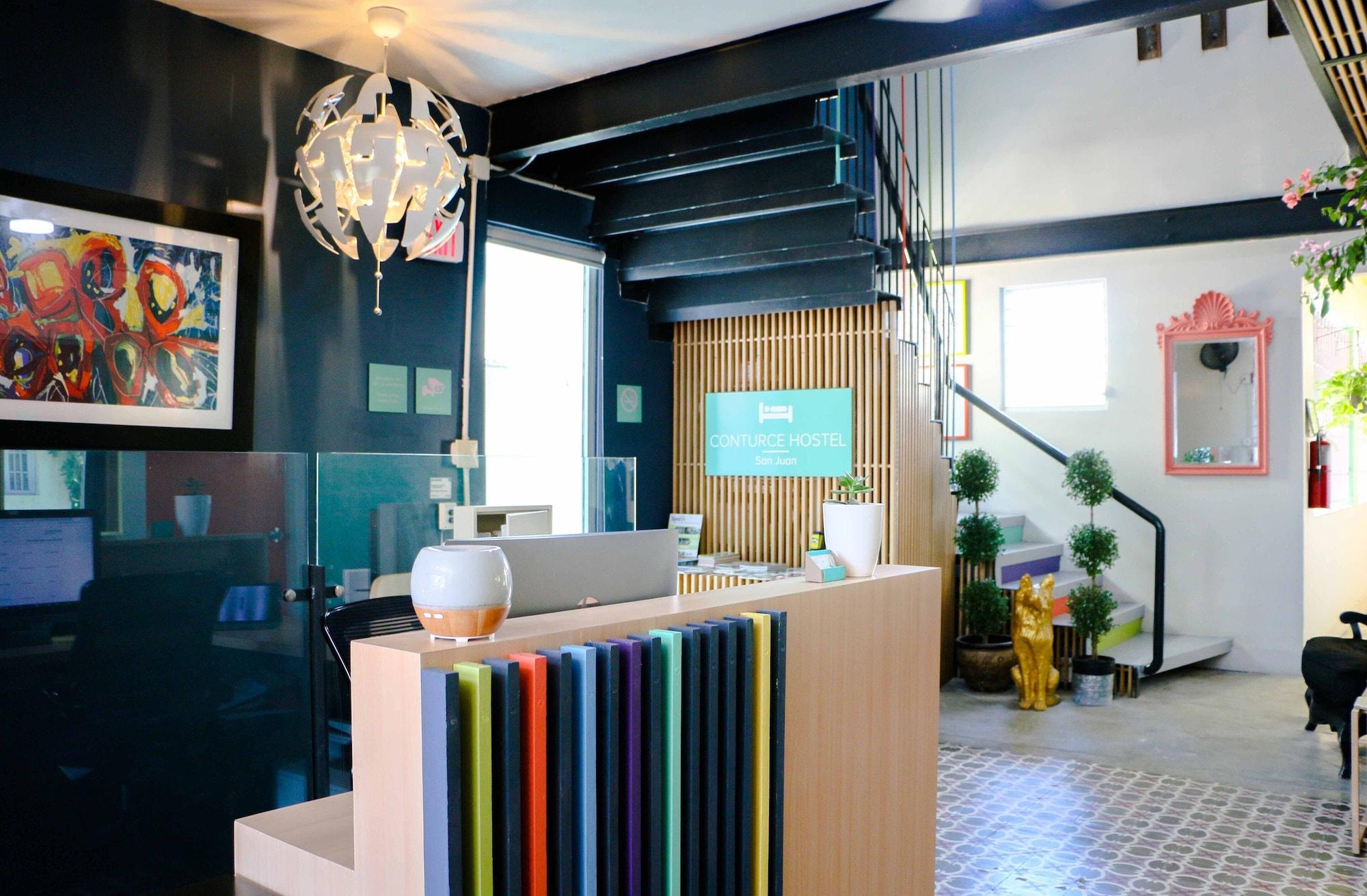 Vista Lobby Conturce Hostel