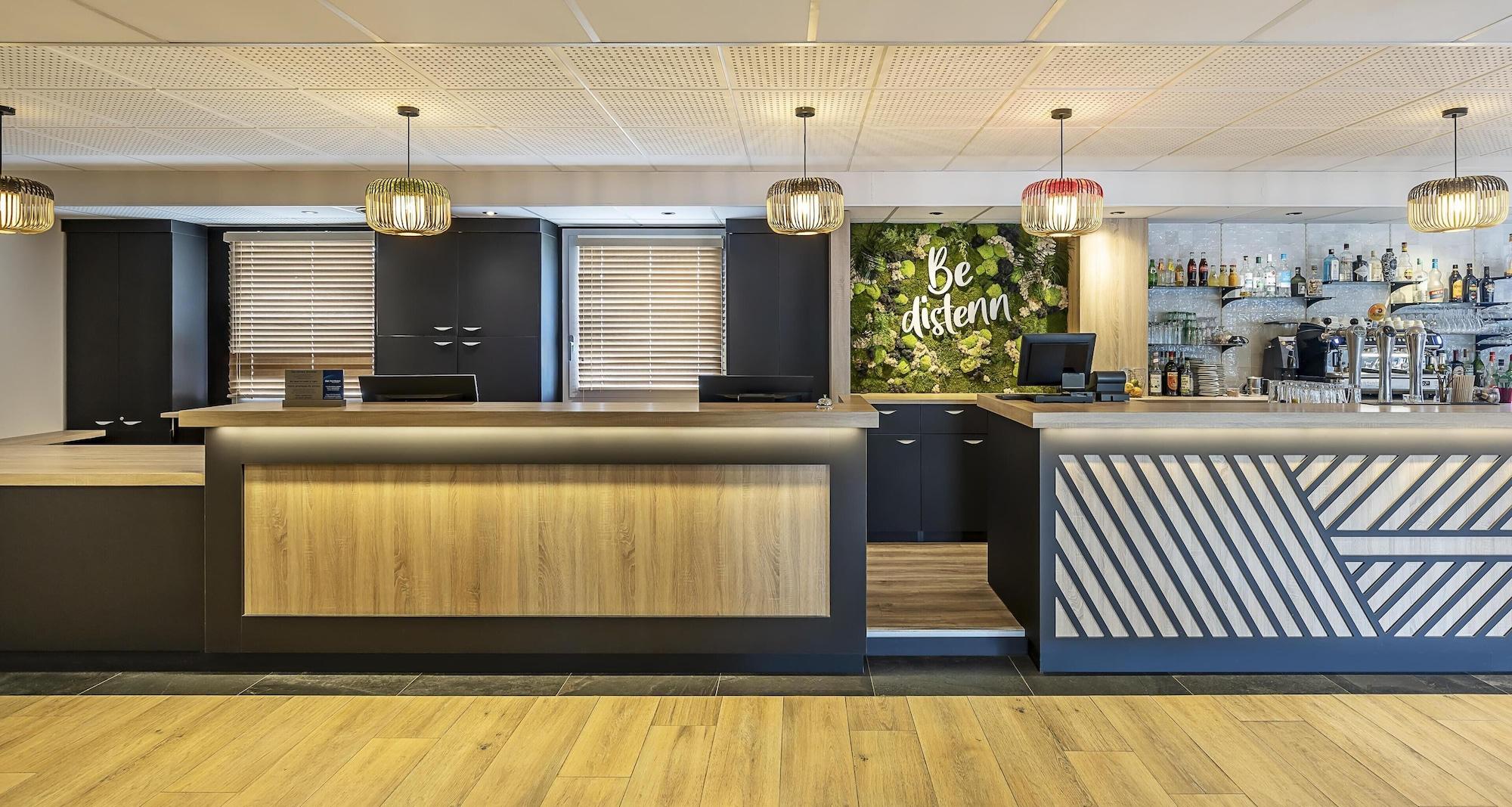 Vista Lobby Best Western Cote des Sables Plouescat
