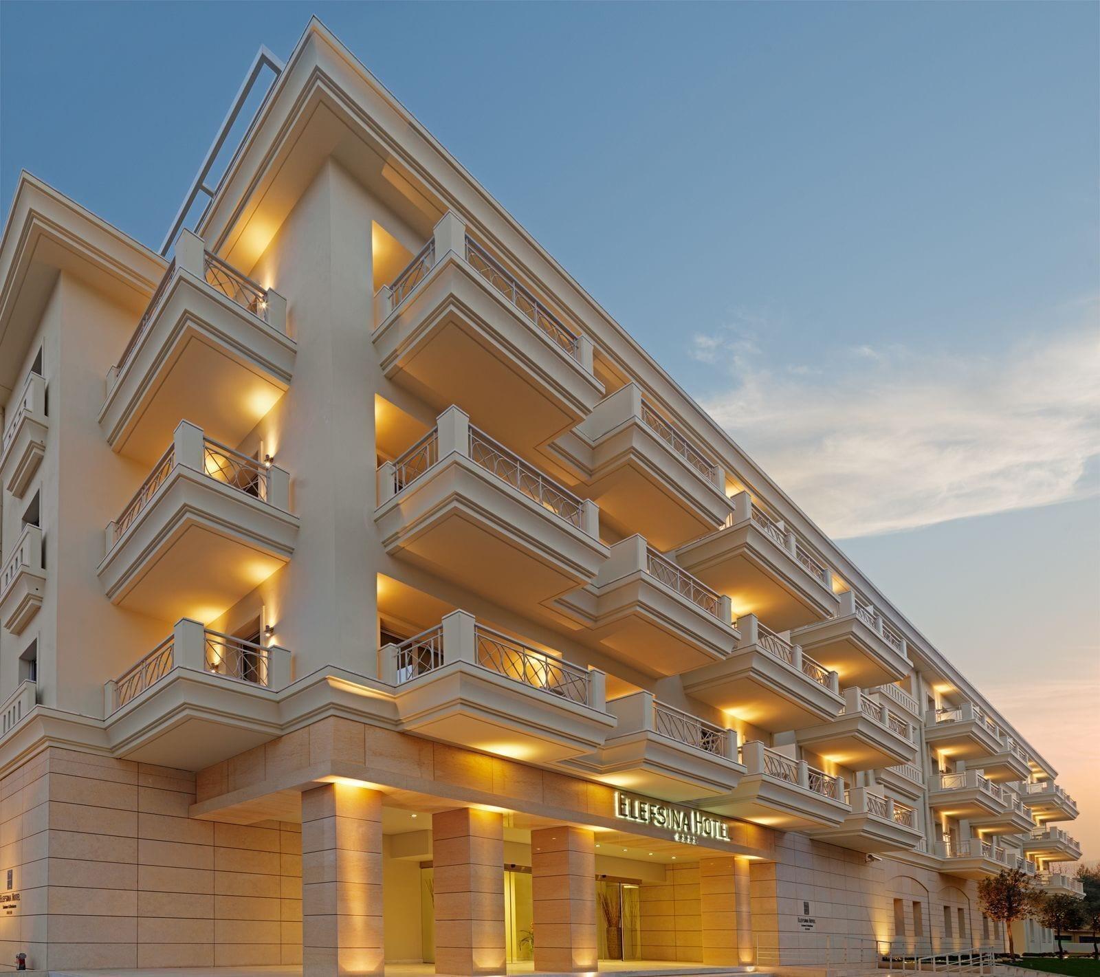 Vista Exterior Elefsina Hotel