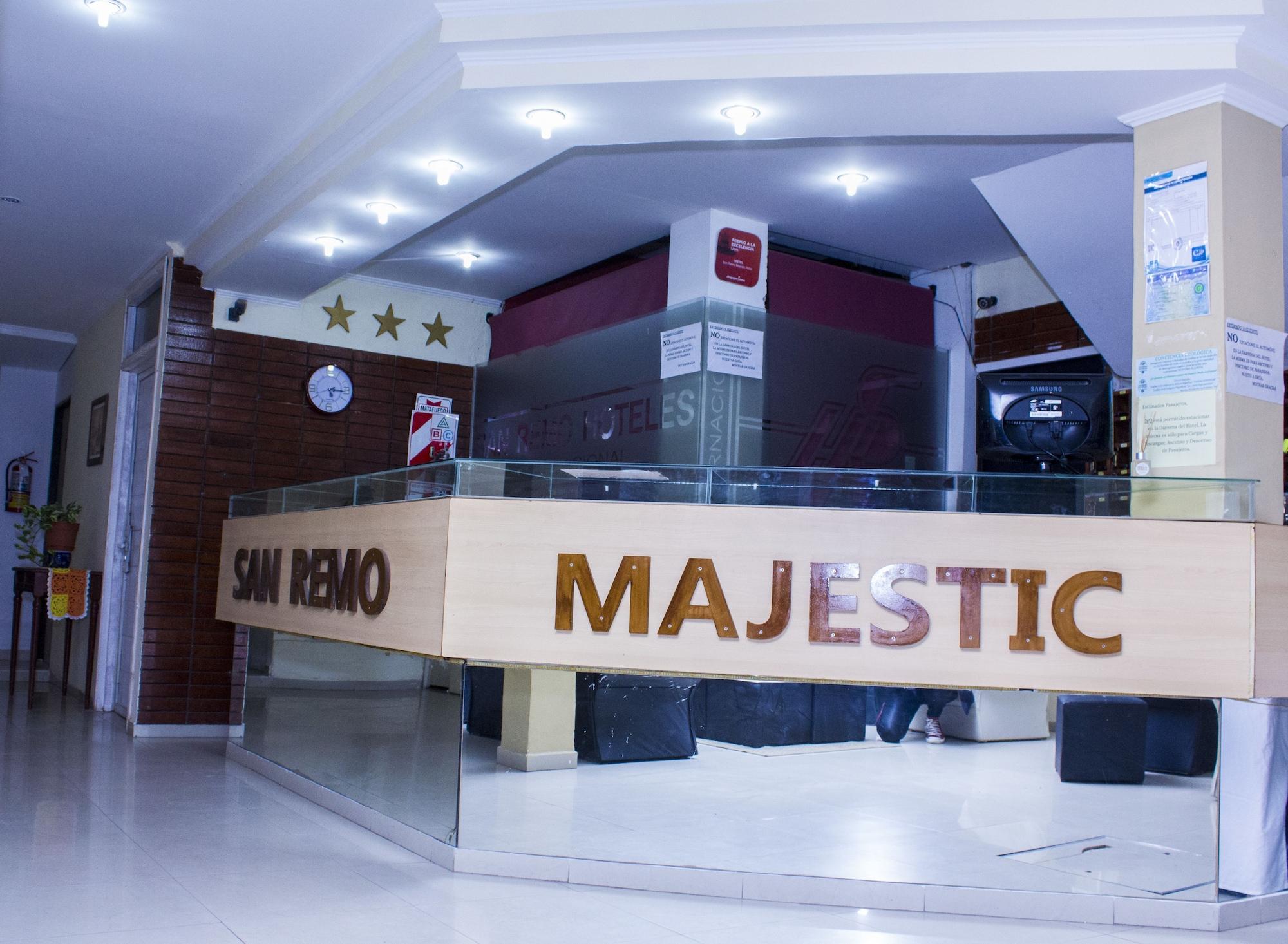 Vista Lobby San Remo Majestic Hotel