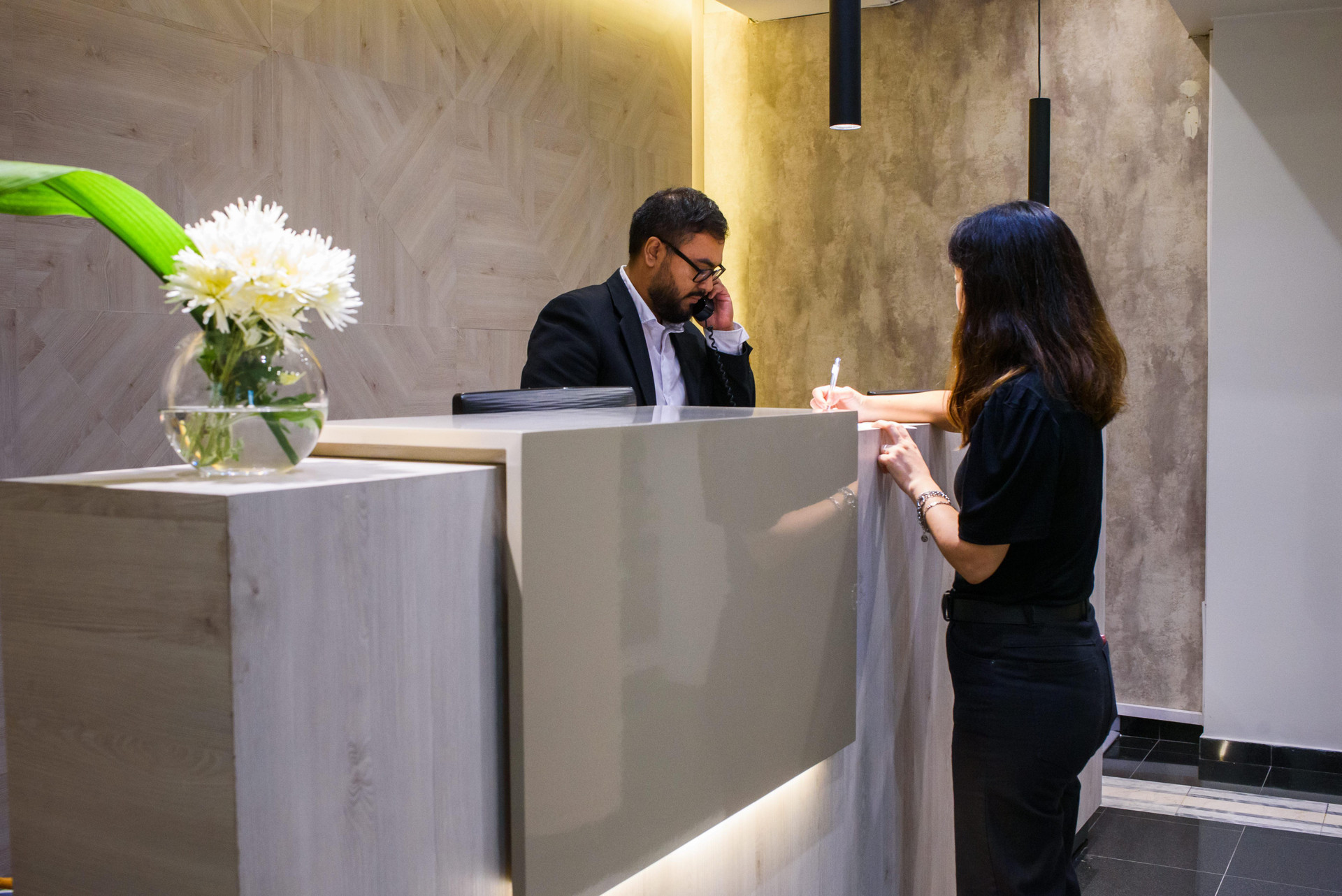 Vista Lobby 1253 Recoleta Small Hotel