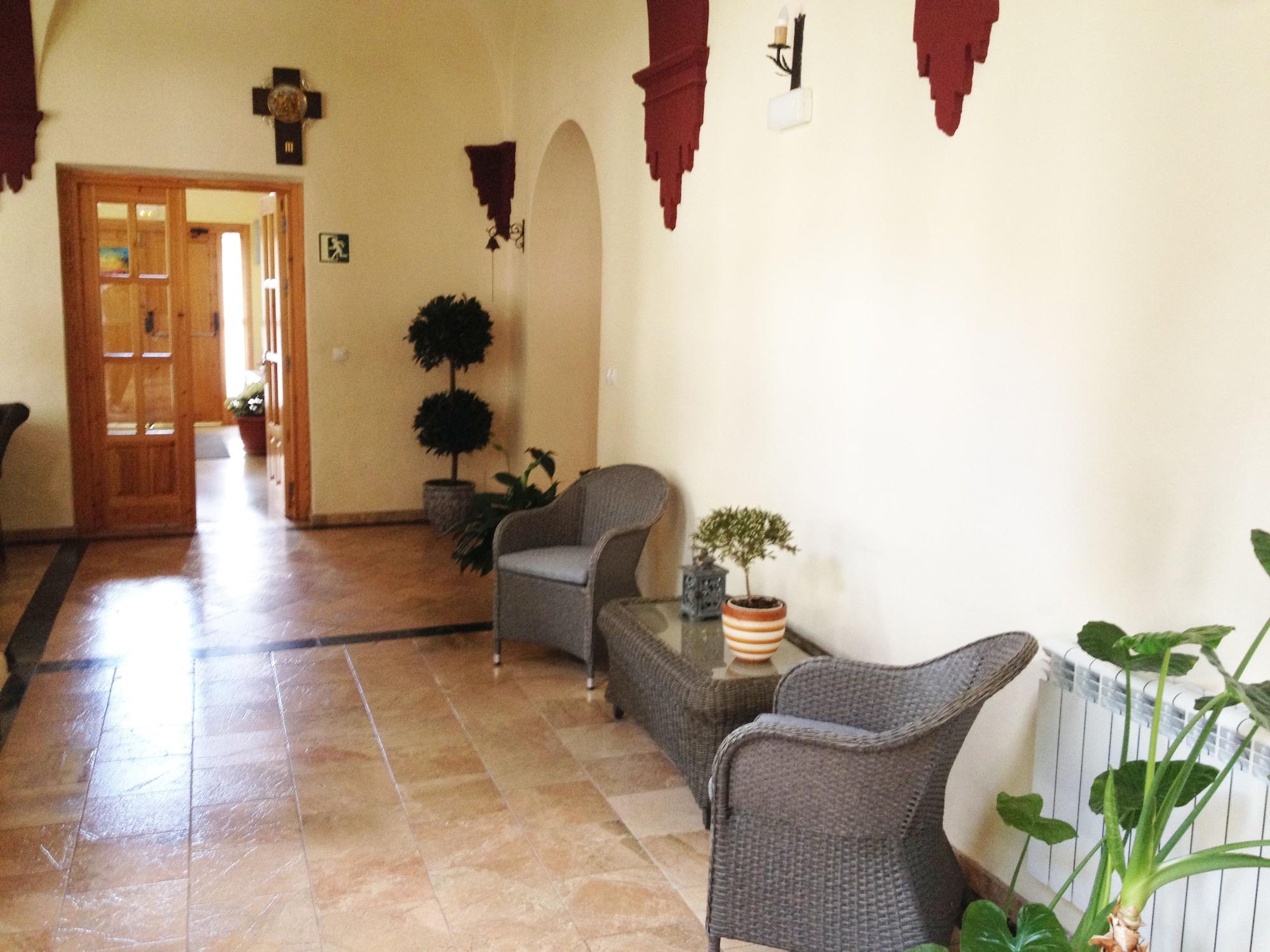 Vista Lobby Hospedería Nuestra Señora del Carmen