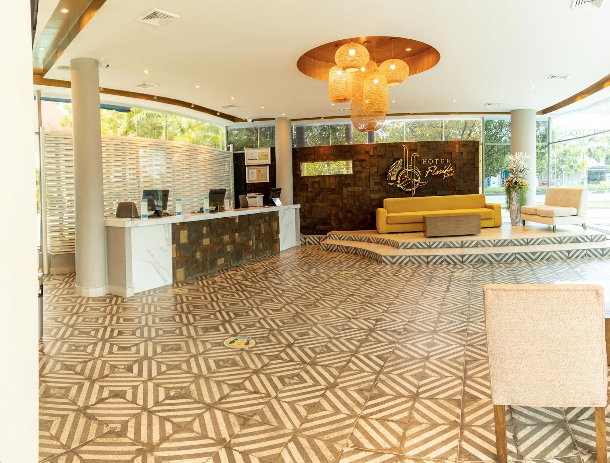 Vista Lobby Hotel Florida Sinú