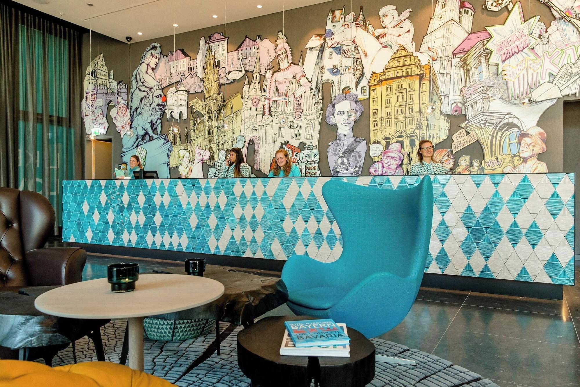 Vista Lobby Motel One Munich - Messe